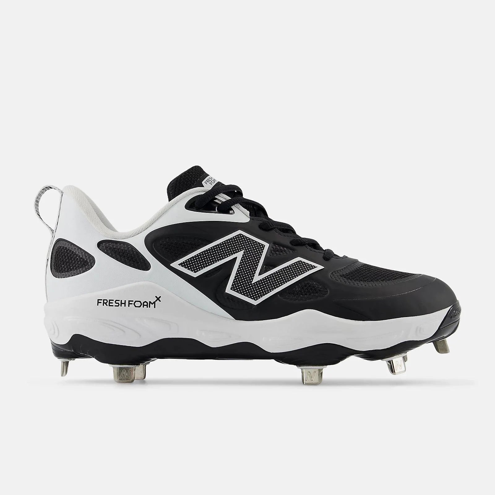 New Balance Women's Fresh Foam X Velo v4 Metal Fastpitch Softball Cleats - Black (SMVELOK4) | Lightweight & Comfortable for Competitive Games & Training
