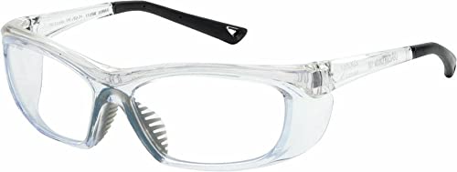 OnGuard Safety Eyewear OG 220S Small Clear Nylon Frame Goggles (55mm-15mm-130mm) - Protective Glasses for Construction, Lab Work & DIY Projects