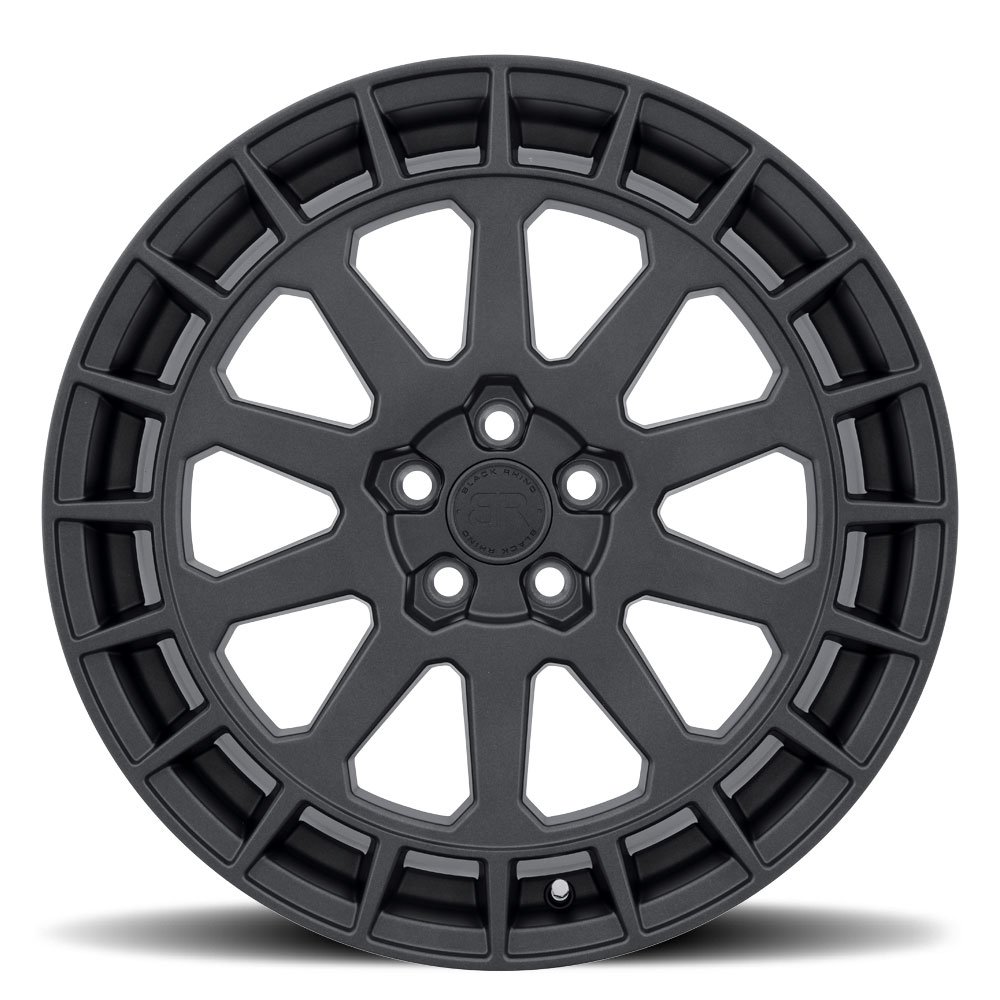 BLACK RHINO Boxer 15X7 5X114.3 Gun Black Wheel Rim - 15 Inch Offset for Trucks & SUVs - Single Wheel Replacement (Off-Road, Street, Custom Builds)