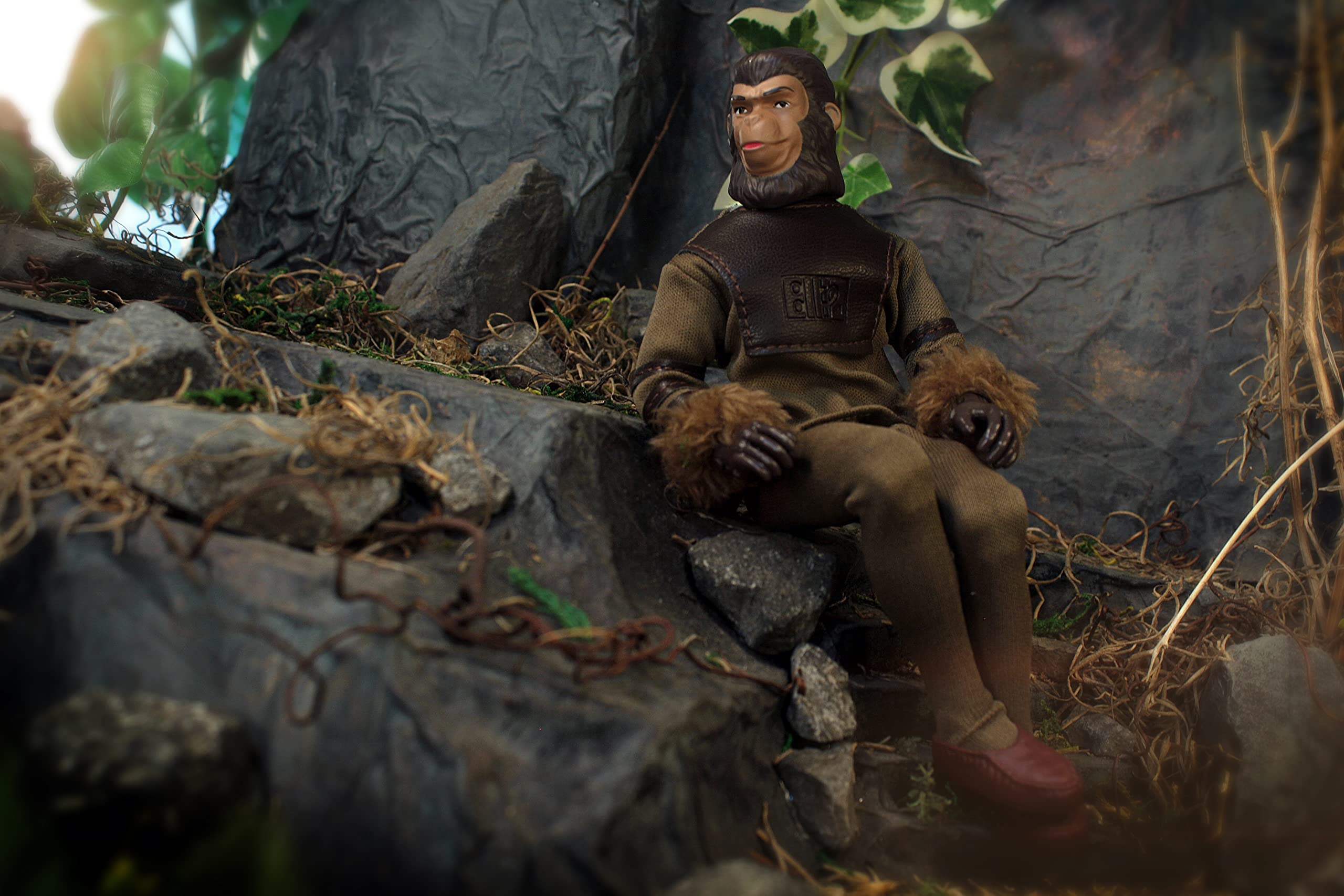 Planet of The Apes Cornelius 8-Inch Action Figure - Collectible Movie Character Toy for Fans & Collectors - Perfect for Display, Gifts, and Role-Playing Scenes