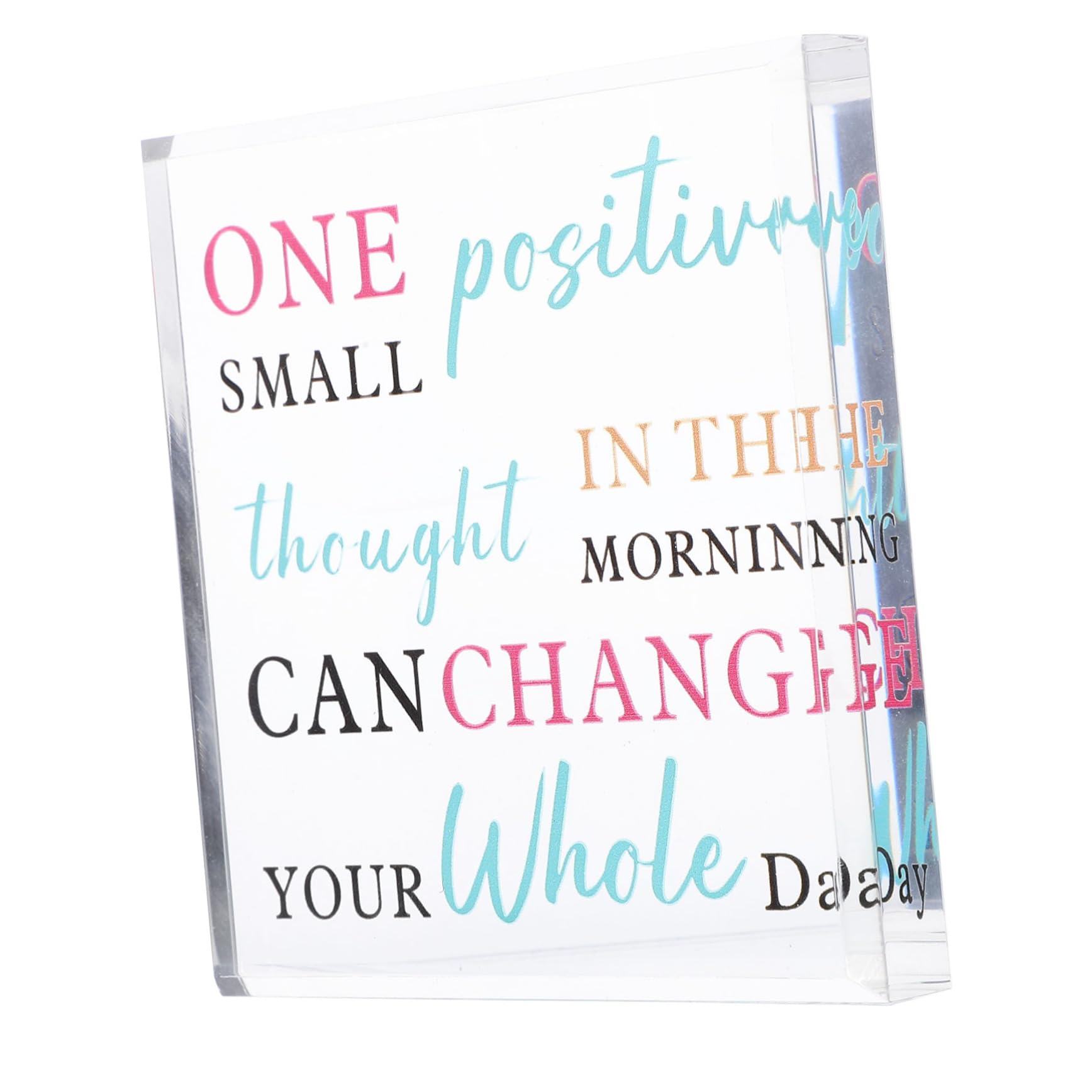 COHEALI Acrylic Placard Signs - Elegant Desk Decor & Home Ornaments | Perfect for Office, Wedding, Party Decorations & Gift Giving