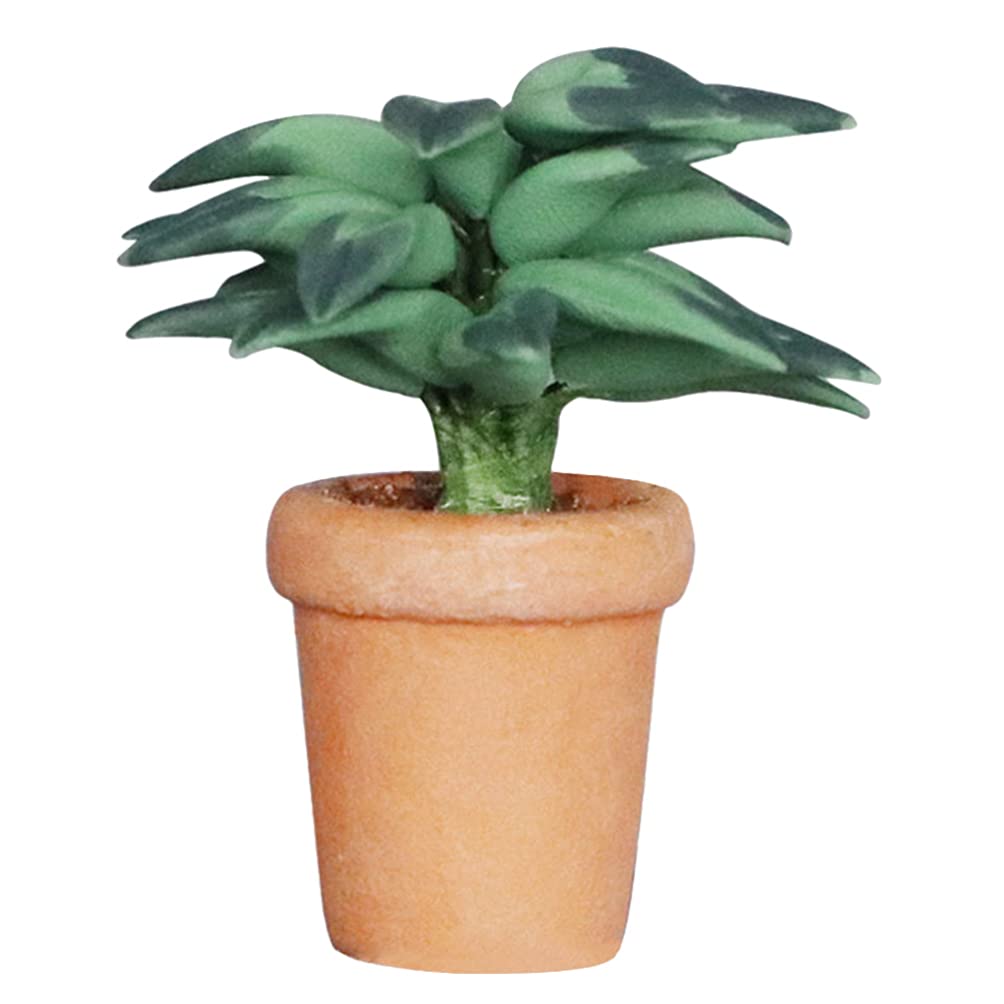 VICASKY Artificial Flower Decor Mini House Simulation Bonsai - Realistic Fake Plants for Home, Office, Desk, Tabletop Decor - Perfect for Living Room, Bedroom, Wedding Centerpiece & Gift Idea