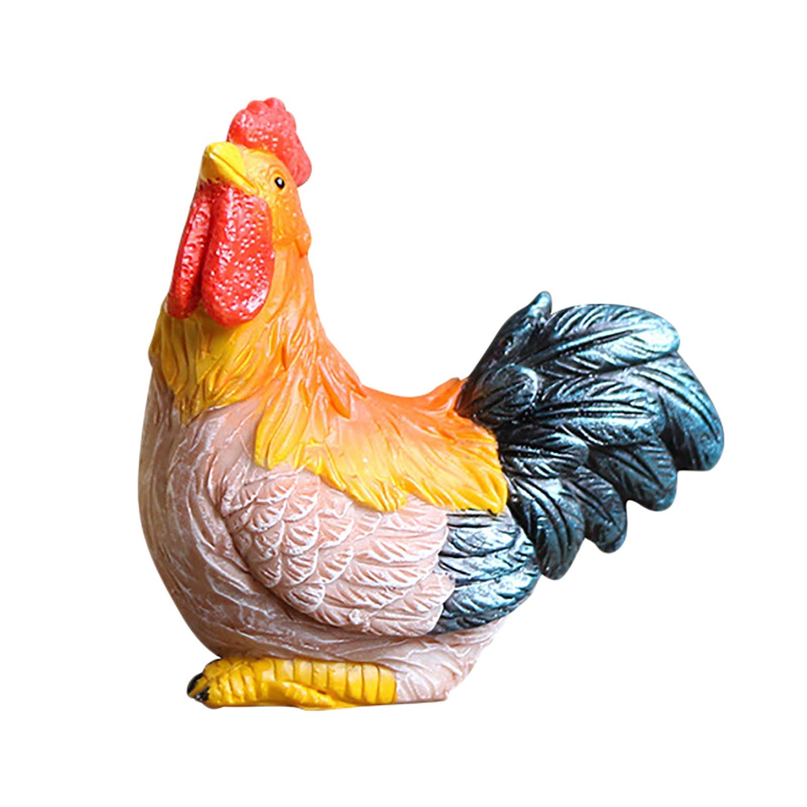 Elegant Handmade Hen Decor for Home & Yard - Vintage Farmhouse Style Room Accent - Perfect for Living Room, Bedroom, or Garden Decoration