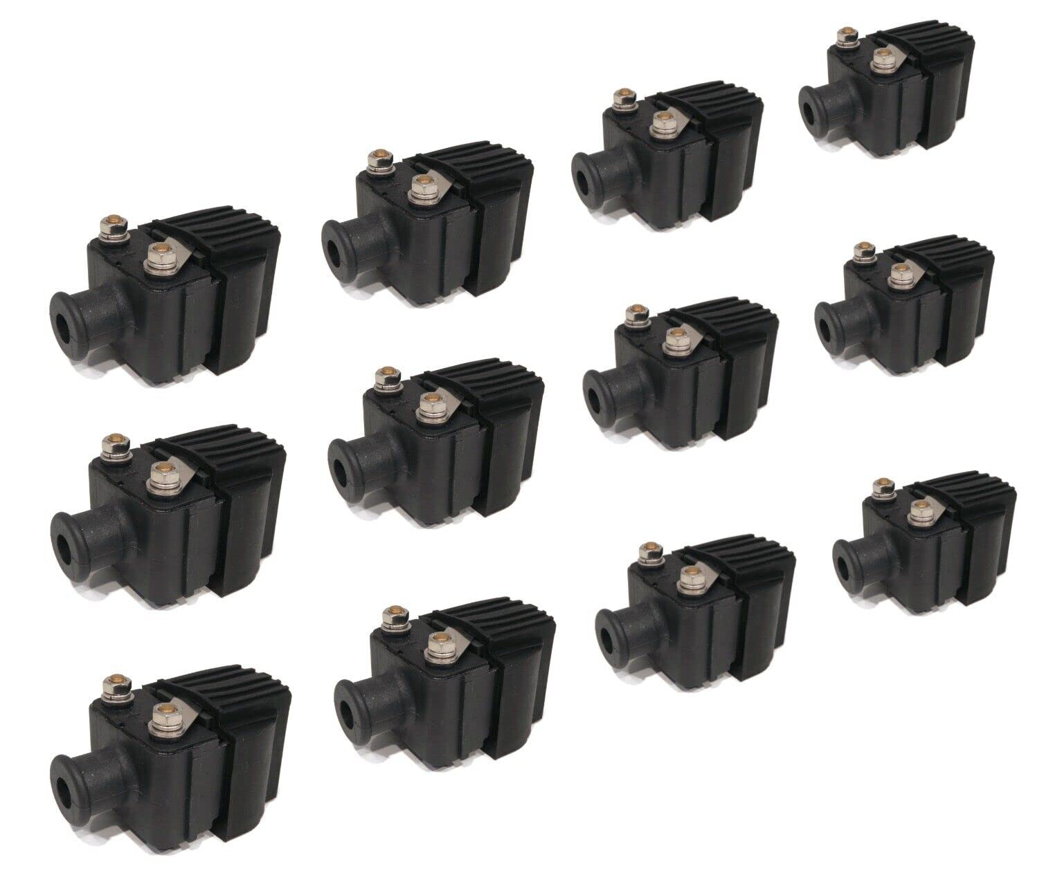 12-Pack Marine Ignition Coil for CDI Electronics 184-0001 & 1840001 - Compatible with Outboard Motors & Marine Engines - Perfect for Boat Repairs & Engine Maintenance