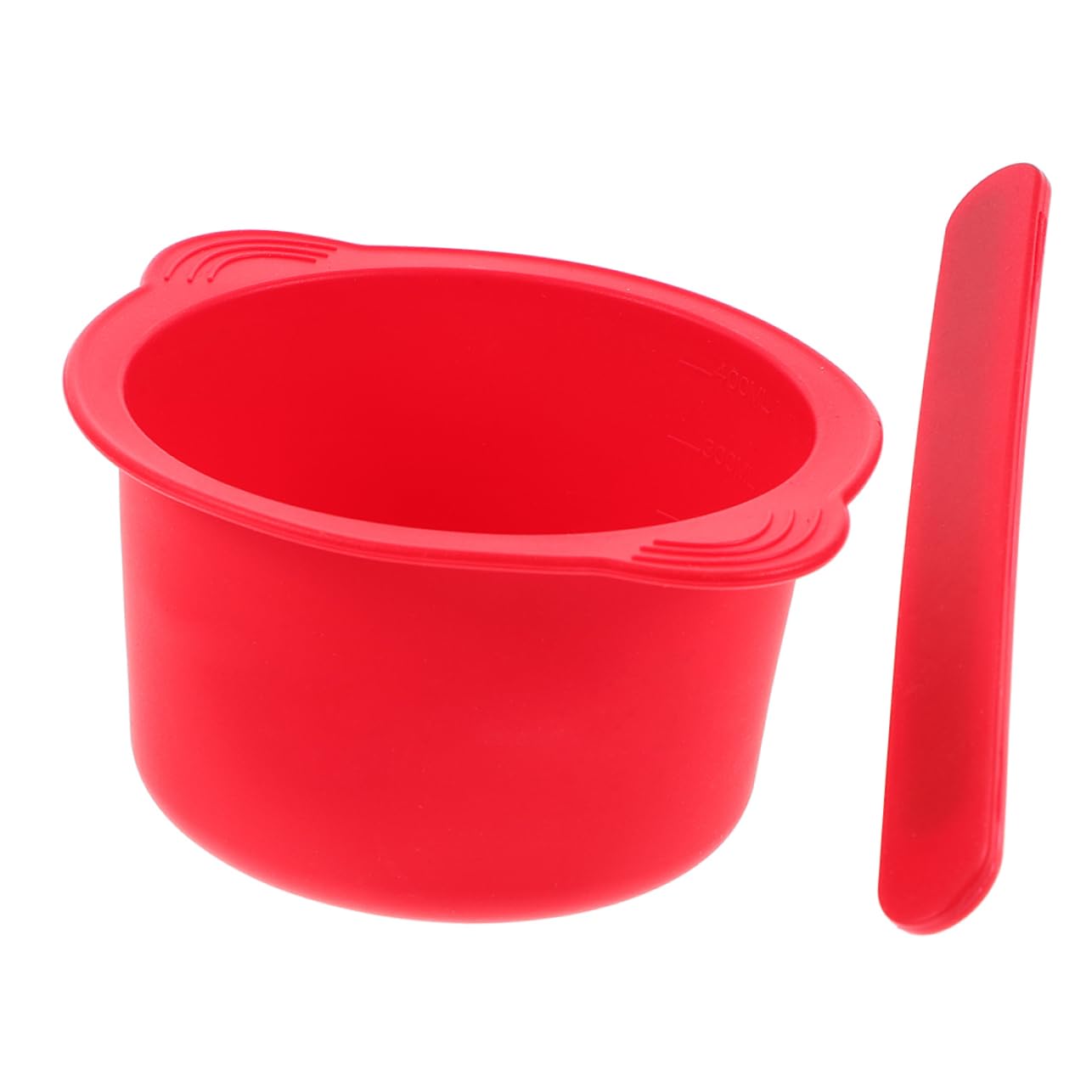 Angoily Silicone Wax Melter Liner Bowl for Hair Removal - Double Bowl Warmer with Stirrer, Easy to Clean - Perfect for Salon & Home Waxing Treatments