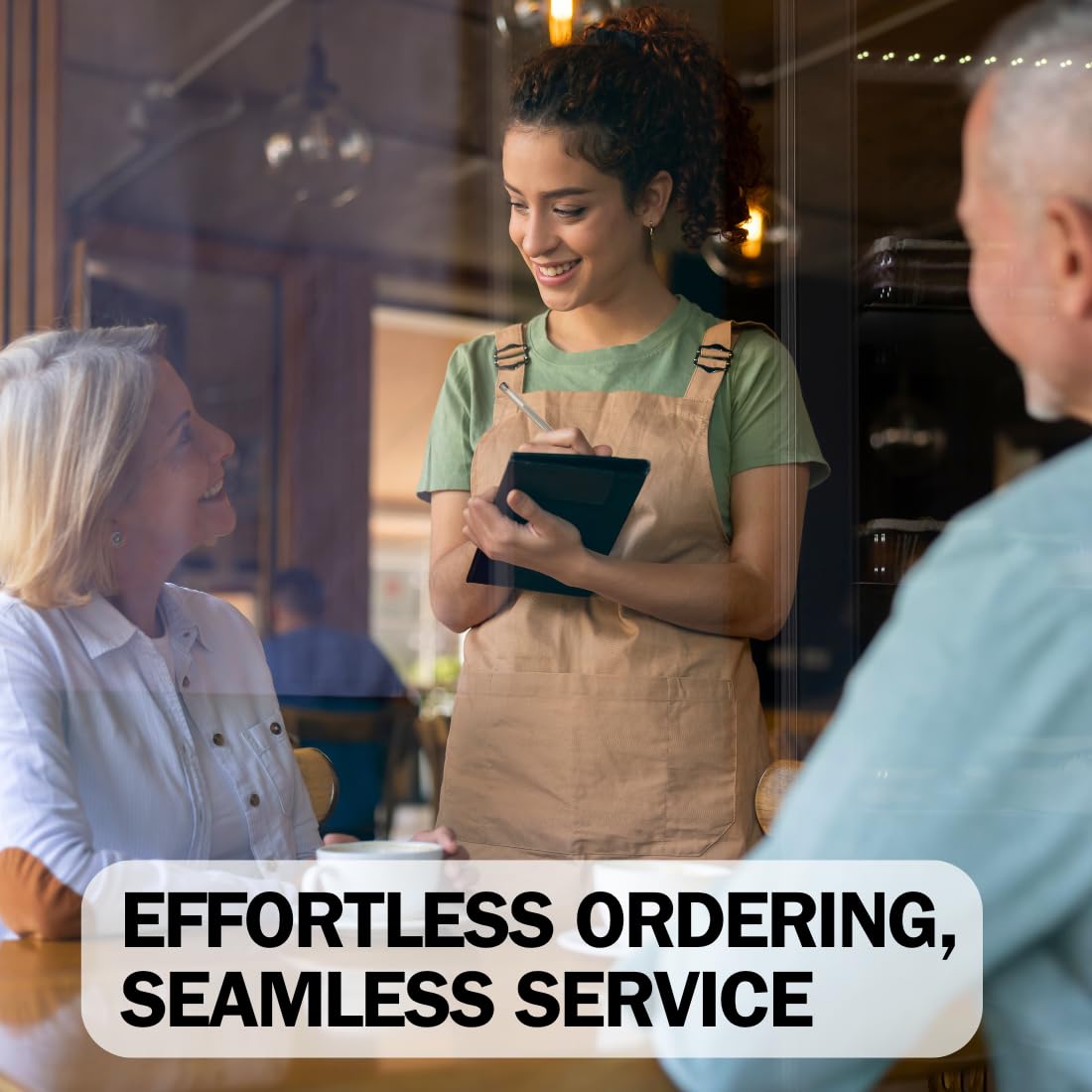 Durable Waitress Server Book for Restaurants, Cafes & Bars
