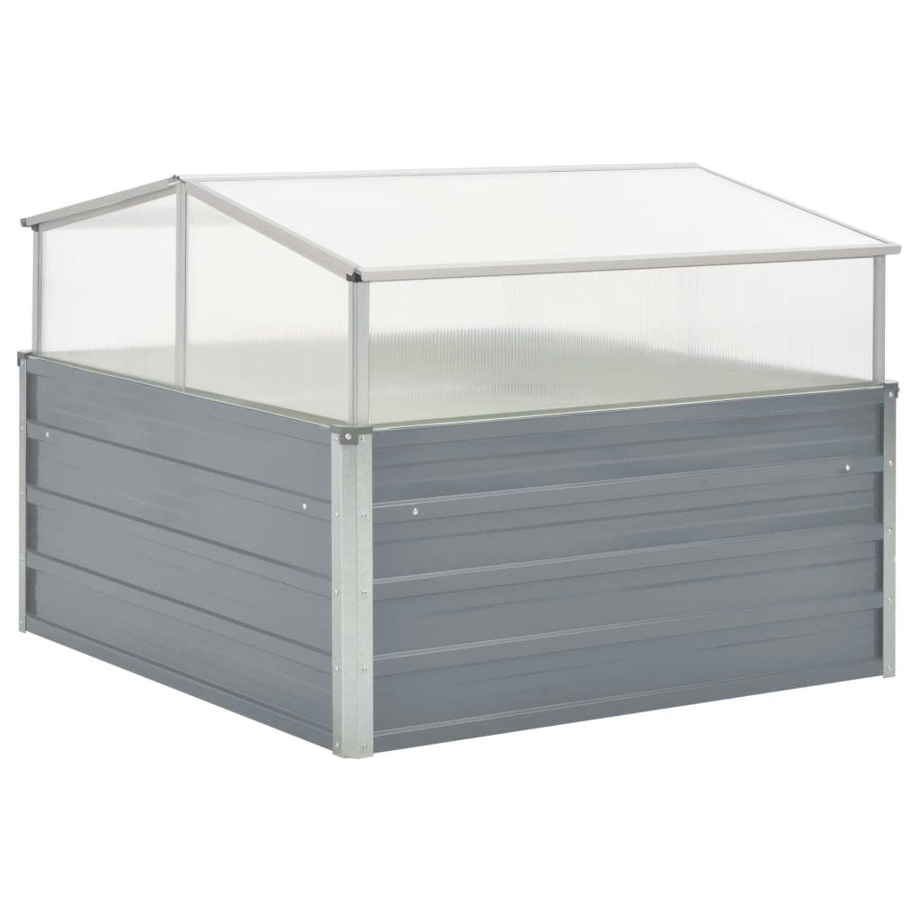39.4x39.4x33.5 Inch Galvanized Steel Greenhouse Cover for Vegetables, Flowers, Herbs & Fruits - Perfect for Garden, Patio, Balcony & Urban Farming