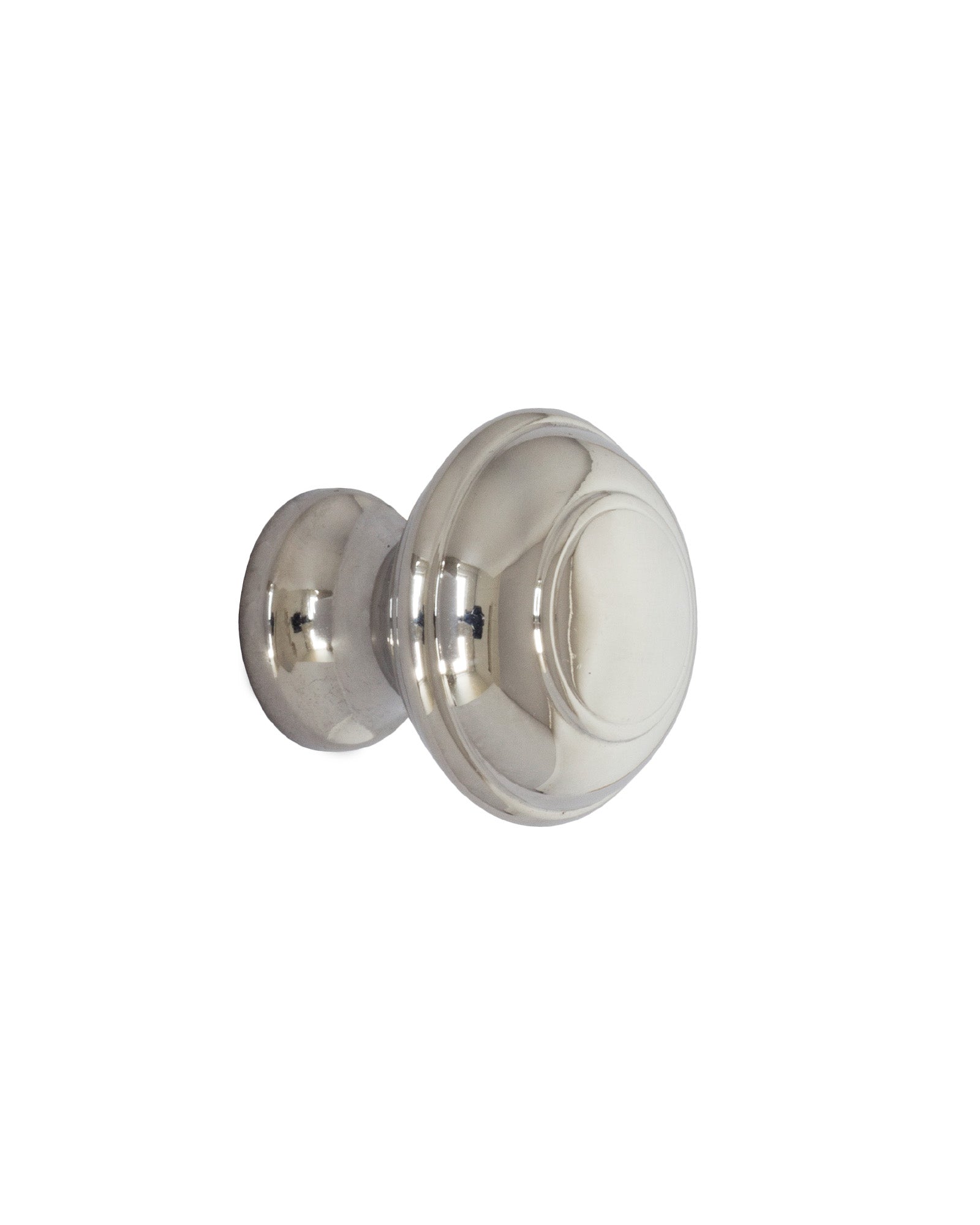 Knopp Lagerlöf 30mm Nickel Cabinet Knobs - Elegant Hardware for Kitchen Cabinets, Dressers & Furniture Drawers