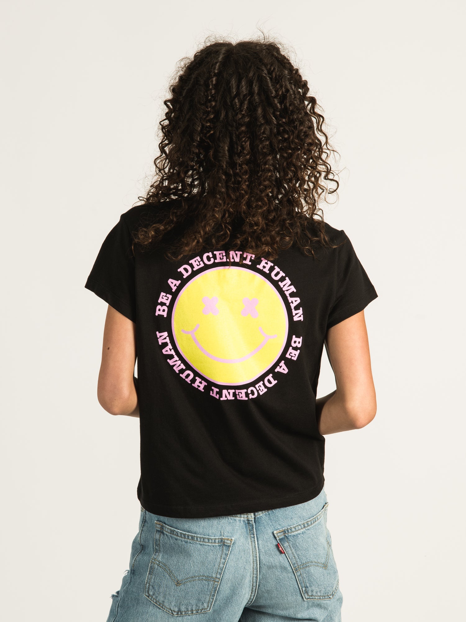 Barstool Sports 'Be A Decent Human' Funny BF T-Shirt - Men's Casual Graphic Tee for Everyday Wear & Gifts