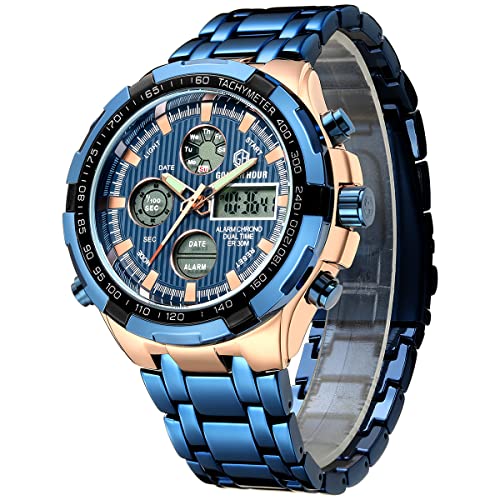 rose gold blue