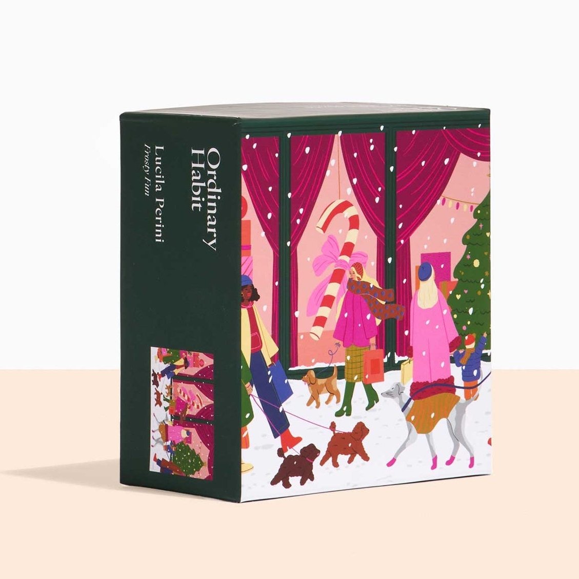 Frosty Fun 100 Piece Jigsaw Puzzle for Kids & Adults - Winter Themed Educational Toy for Family Game Night & Classroom Activities