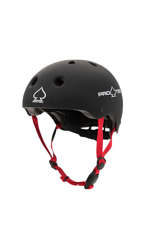 Pro Tec Classic Fit Junior Helmet - Matte Black Skateboard & Bike Safety Gear for Kids - Perfect for Skateboarding, Cycling, and Outdoor Sports