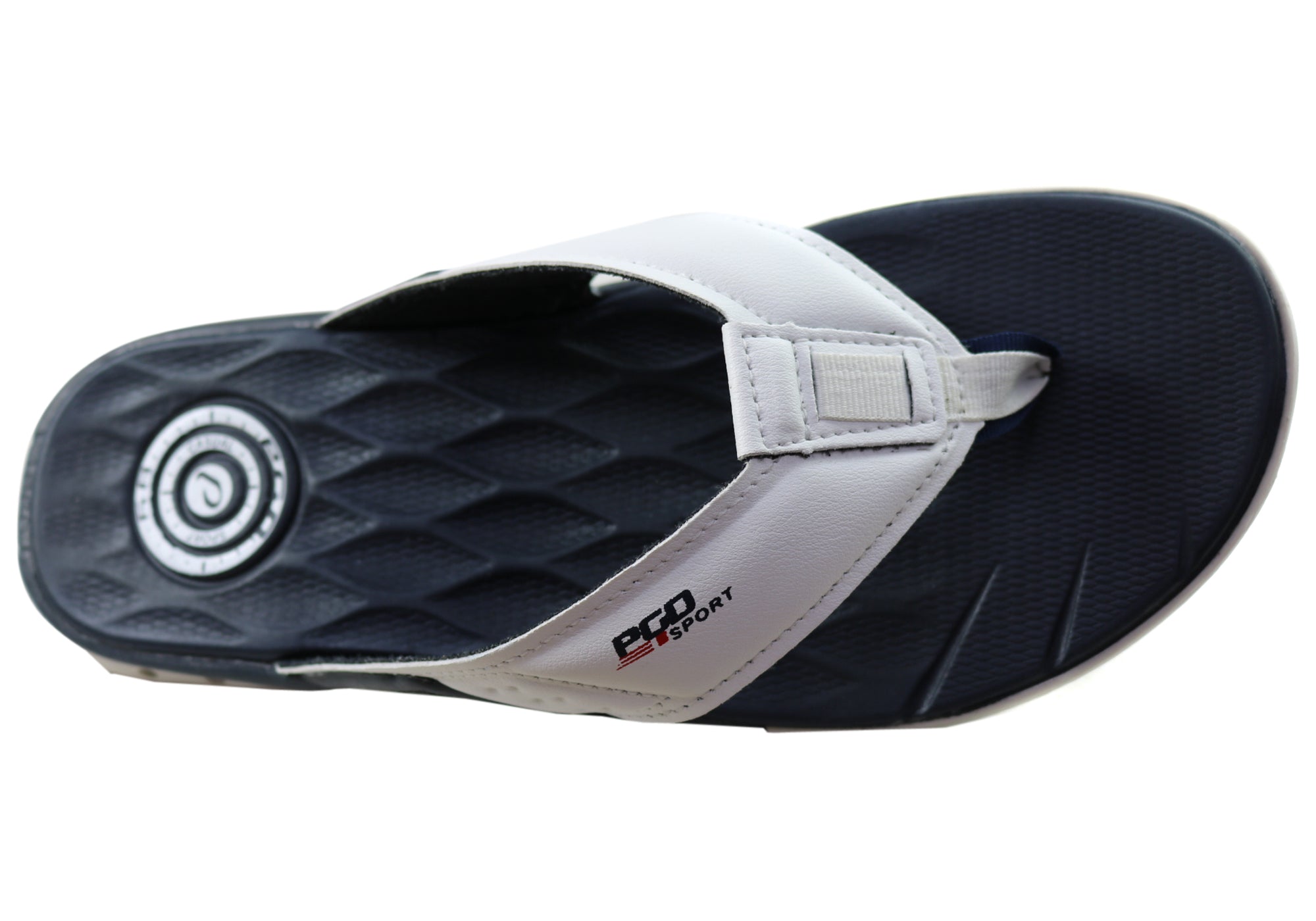 Pegada Gary Men's Cushioned Comfort Flip Flops Sandals - Brazilian Made - Perfect for Beach, Pool & Summer Casual Wear