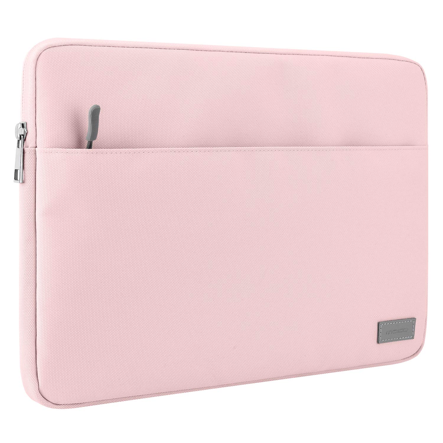 MoKo 9-11 Inch Tablet Sleeve Case for iPad Air/Pro (2025-2023 Models) - Lightweight Protective Cover with Soft Lining - Perfect for Travel, Office & School - Pink