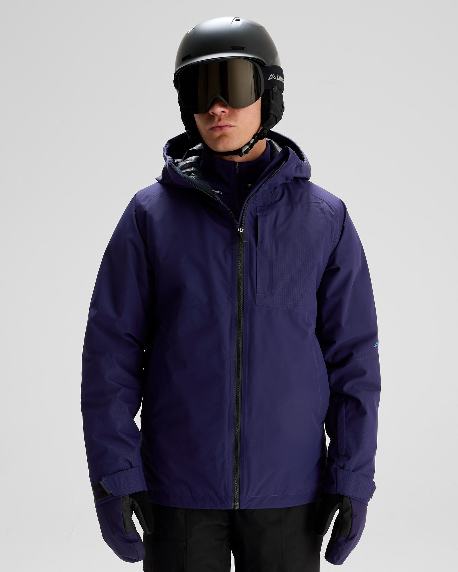 Men's PWDR Days 2L Insulated Waterproof Snow Jacket - Dark Horizon - Winter Sports & Outdoor Activities