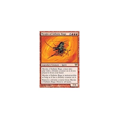 Myojin of Infinite Rage - Magic the Gathering Champions of Kamigawa #181 Rare MTG Card - Perfect for Commander Decks & Competitive Play