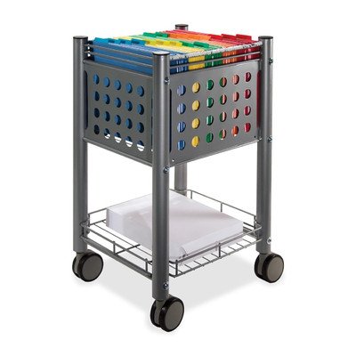 File Cart - Heavy Duty Rolling File Organizer for Office, Home & School | Portable Storage Solution for Documents, Folders & Supplies