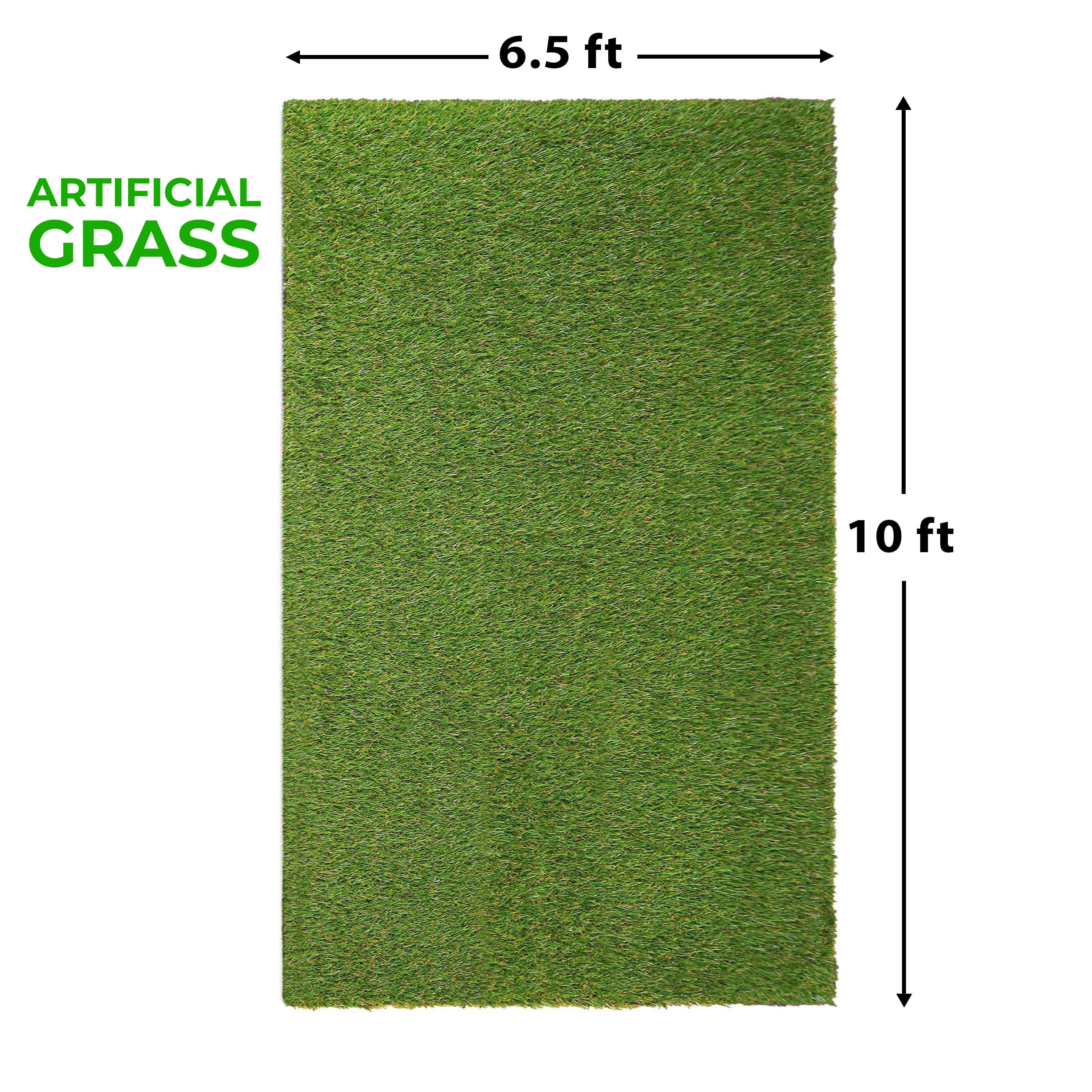 Premium Artificial Grass Rug - Indoor/Outdoor Synthetic Turf Carpet for Patio, Balcony, Playroom & Home Decor - Eco-Friendly & Low Maintenance