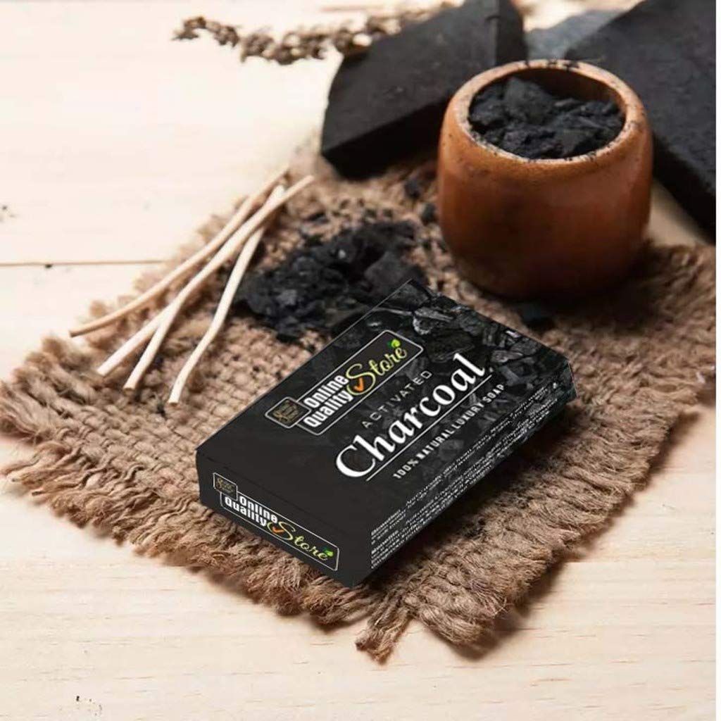 Best Charcoal Soap for Acne & Oily Skin - Deep Cleansing & Detoxifying Facial & Body Wash - Perfect for Daily Skincare & Men's Grooming Routine