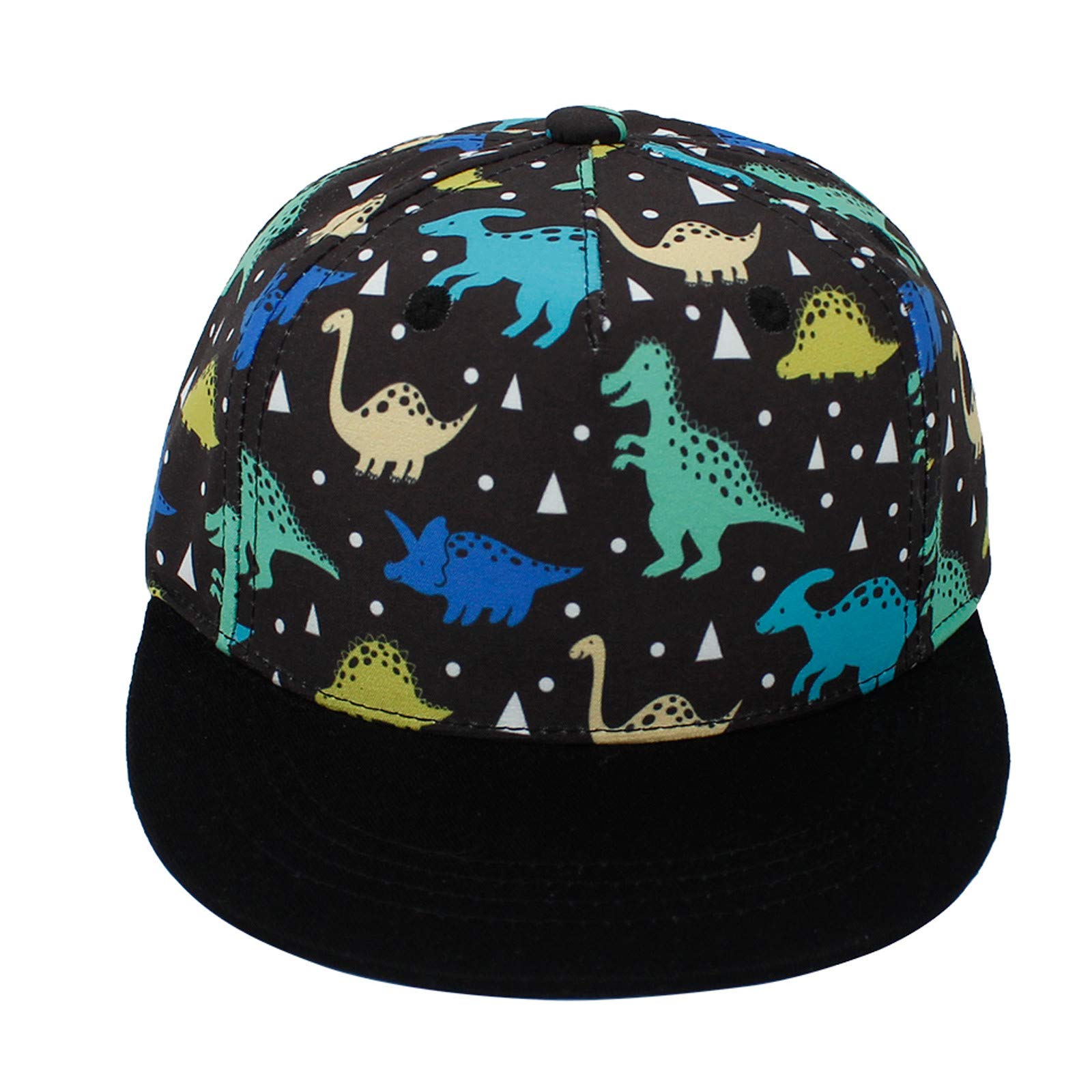 Kids Baseball Caps for Boys & Girls - Adjustable Cartoon Print Sun Hat with UV Protection | Hip Hop Style Trucker Hat for Outdoor Play, Sports & Fashion