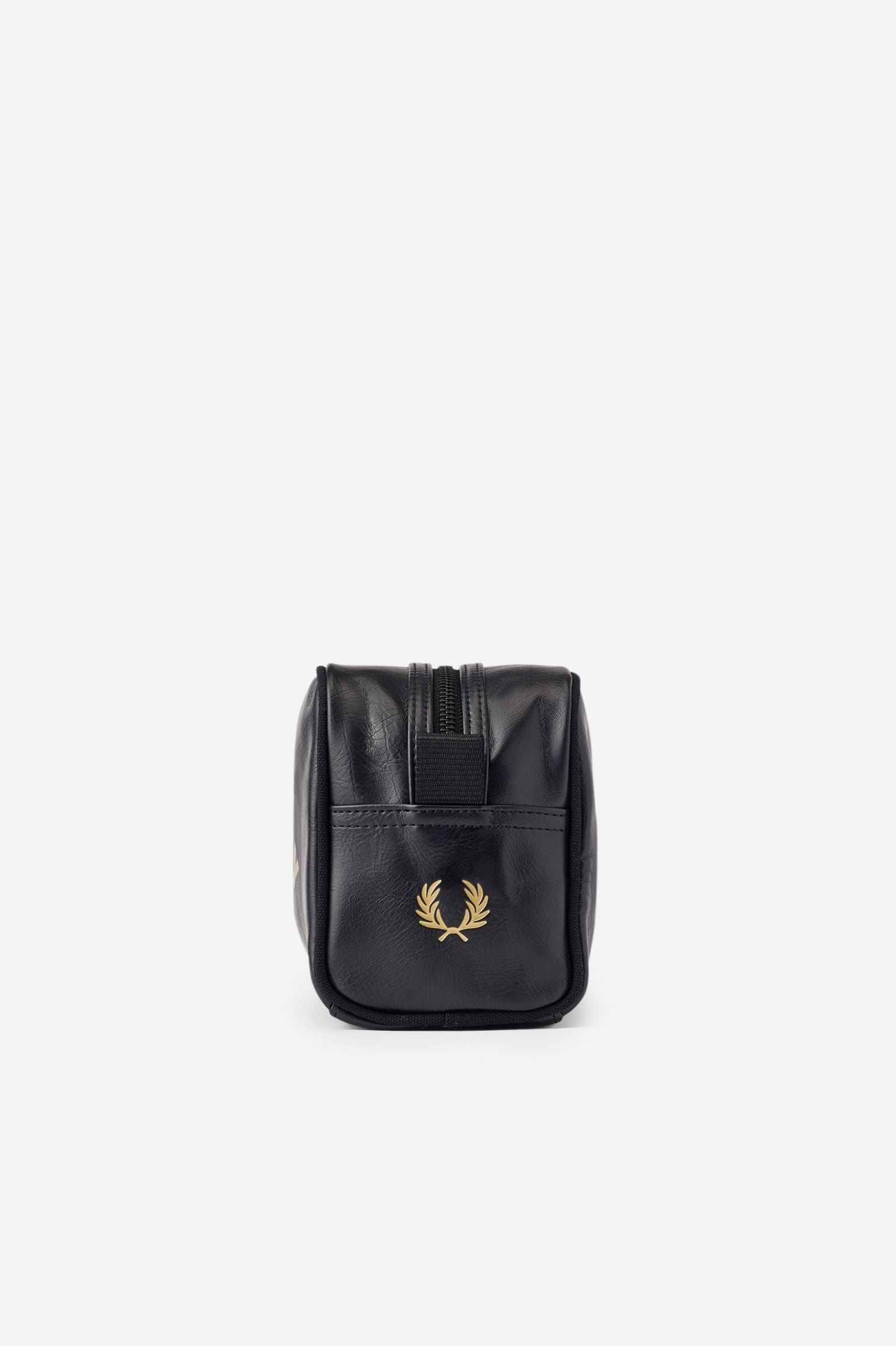Fred Perry Arch Branded PU Wash Bag - Waterproof Travel Toiletry Bag for Men & Women - Perfect for Gym, Camping, and Business Trips