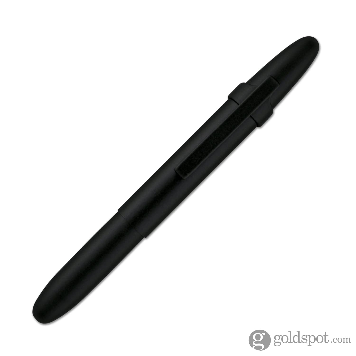 Fisher Space Pen Bullet Ballpoint Pen - Matte Black with Clip | Compact & Refillable for Travel, Outdoor Adventures & Everyday Carry (EDC)