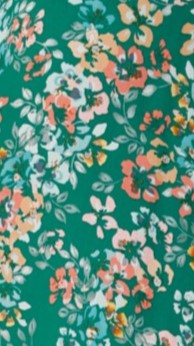 Itzel Green Floral Midi Dress - Elegant Summer Dress for Women, Perfect for Casual Outings, Beach Vacations, and Date Nights
