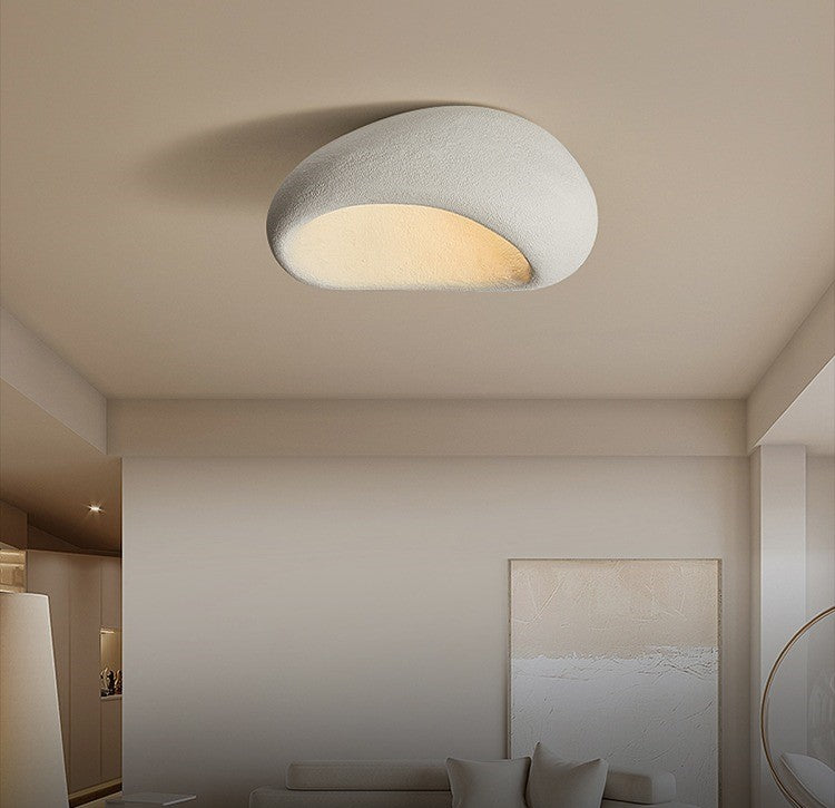 Luddegor Eggshell Shaped Ceiling Light - Modern Stylish Hanging Lamp for Living Room, Bedroom & Dining Room Decor
