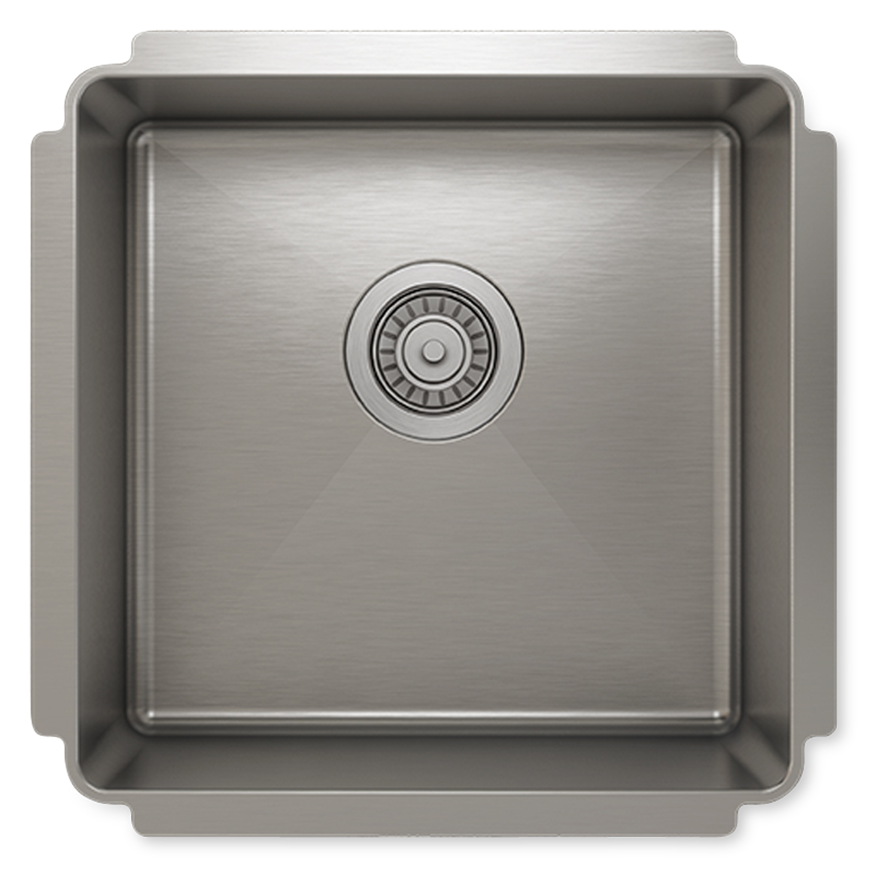18/8 Stainless Steel Kitchen Sink - Heavy Duty Undermount/ Drop-In Sink with Soundproof Padding & Easy-Clean Finish - Perfect for Modern Homes, Restaurants & RV Kitchens