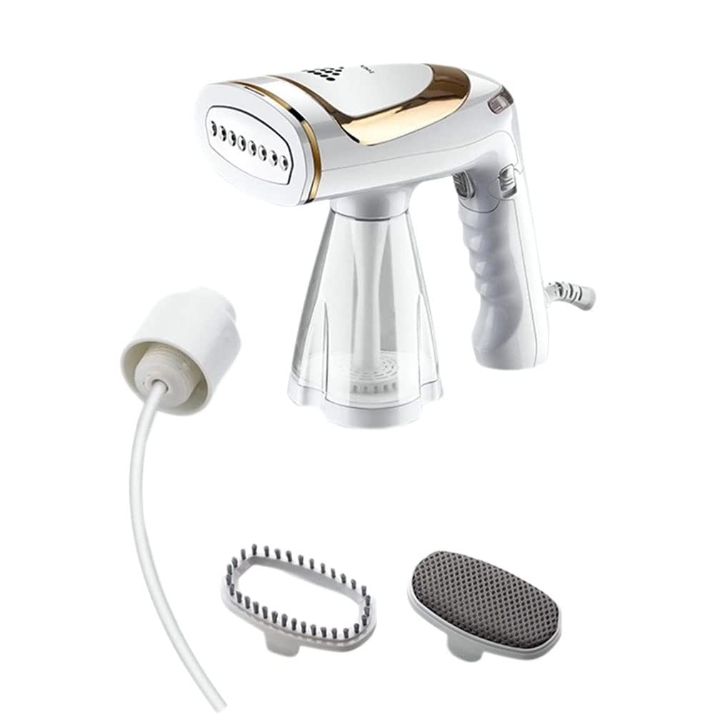 Portable Handheld Clothes Steamer 1600W - Mini Travel Garment Steamer with 250ml Tank for Wrinkle Removal - Perfect for Home, Travel, and Quick Outfit Refresh