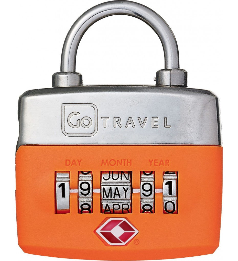 Go Travel Birthday Lock - Secure Luggage Lock for Travel, Suitcases & Backpacks - Ideal for Airports, Hotels & Gyms - TSA Approved Combination Lock