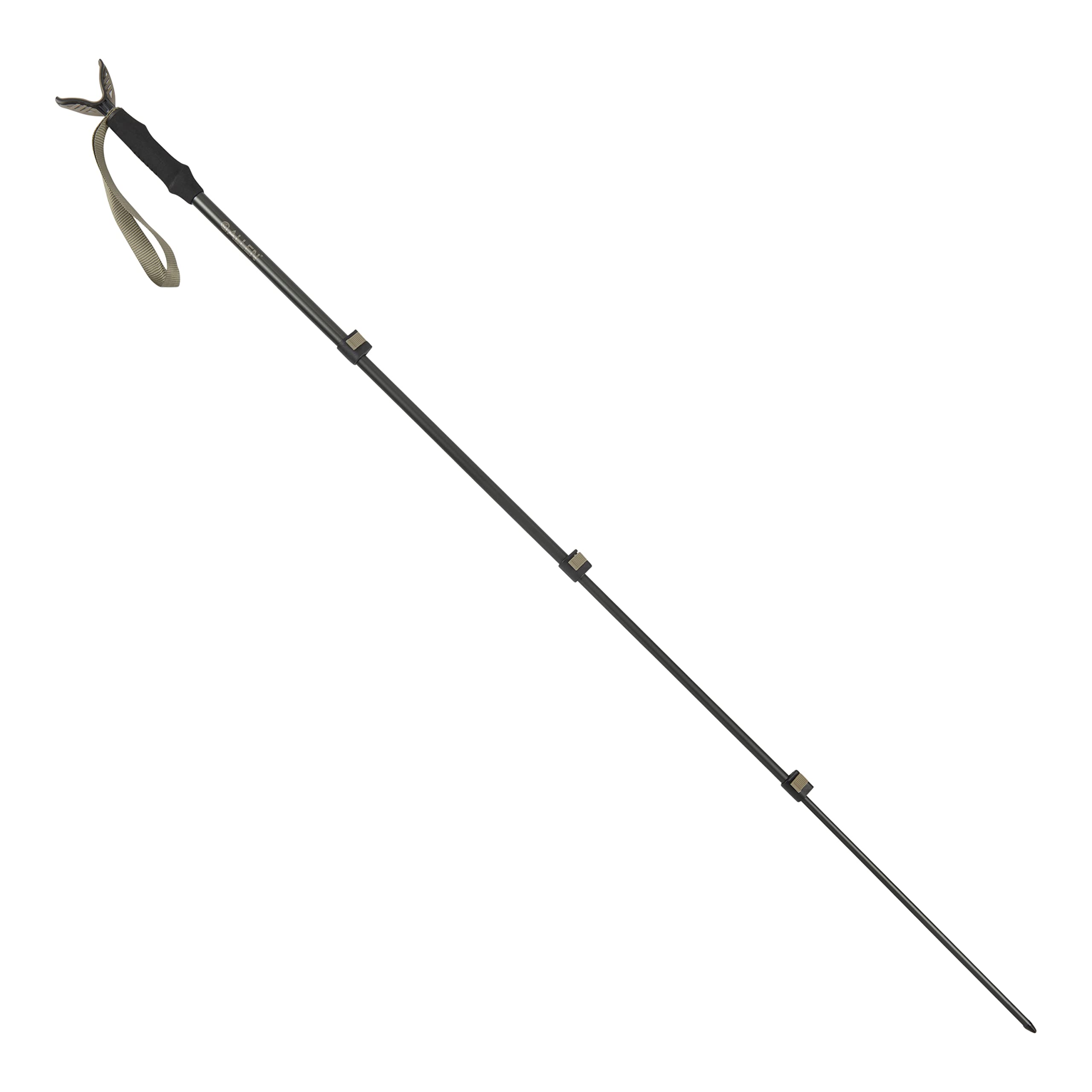 Allen Company Adjustable Monopod Shooting Stick & Gun Rest - Lightweight Aluminum Hunting Accessory for Rifle Support (Black) - Perfect for Hunting, Wildlife Photography & Outdoor Shooting