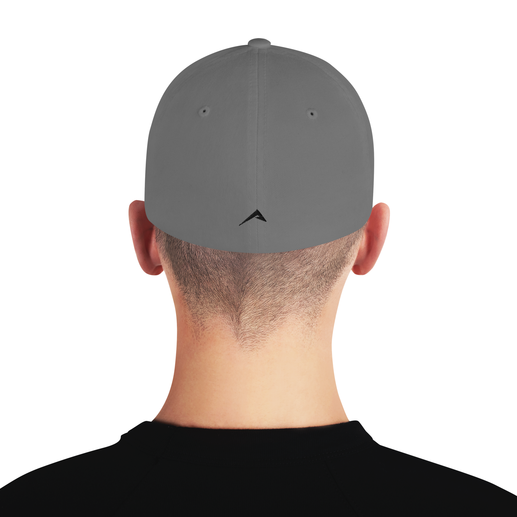 Flexfit Baseball Cap (Black/Gray) - Adjustable & Comfortable for Men & Women - Perfect for Outdoor Sports, Casual Wear & Sun Protection