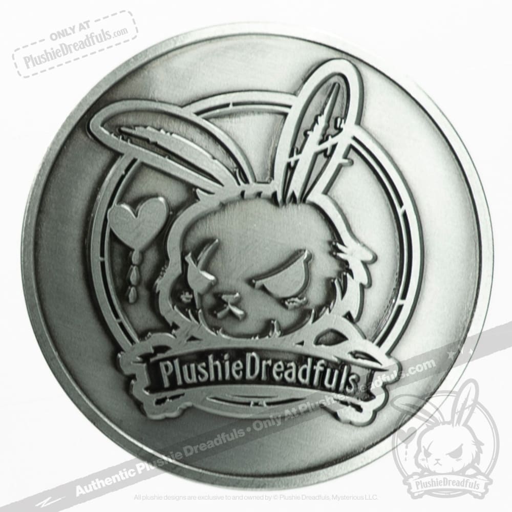 Plushie Dreadfuls Collectible Zodiac Rabbit Coin - Cute Animal-Themed Coin for Collectors, Gifts & Home Decor | Perfect for Chinese New Year, Birthday Presents & Coin Collections