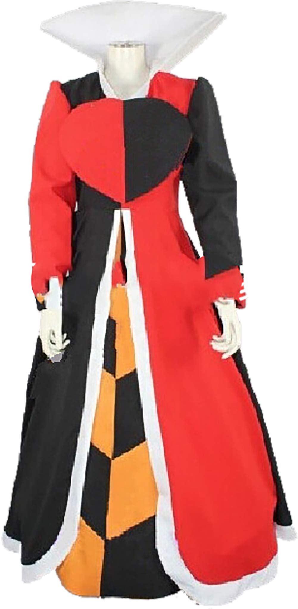 Bubucos Alice in Wonderland Red Queen Cosplay Costume - Anime Halloween Party & Comic Con Outfit
