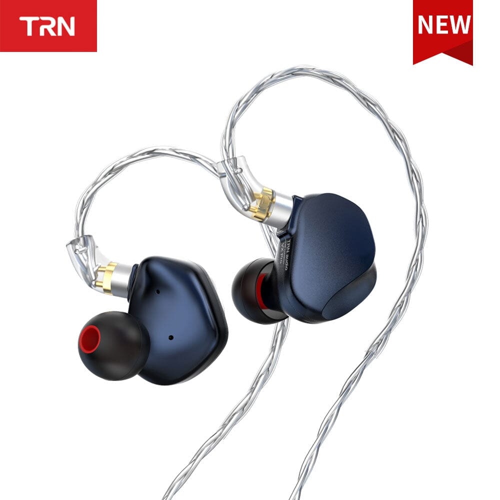 TRN VX Pro 9 Drivers Hybrid In-Ear Monitors - High Resolution Audiophile IEMs for Music, Gaming & Studio Recording