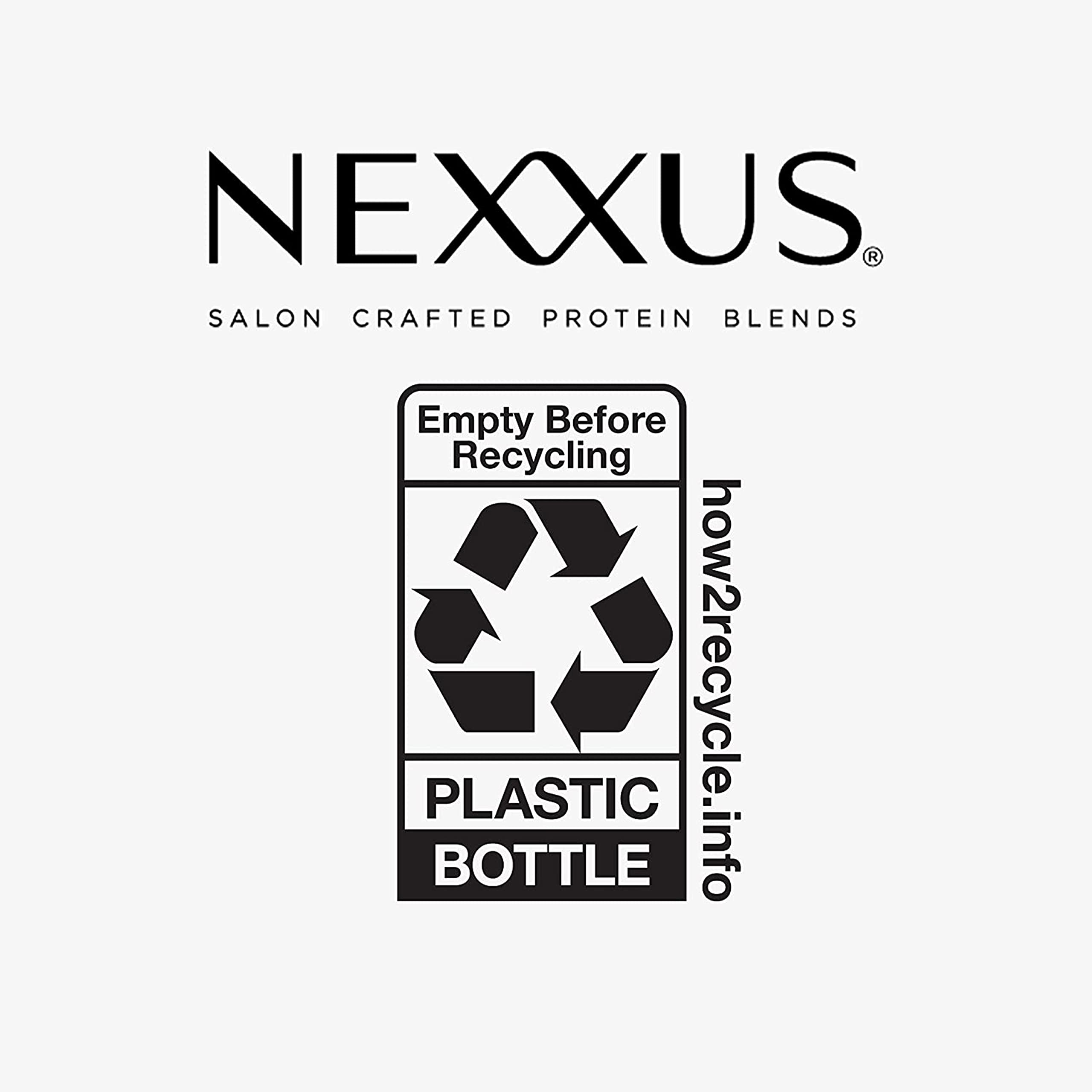 Nexxus Therappe Humectress Shampoo and Conditioner Set for Dry Hair - 33.8 oz (2 Count) - Silicone-Free with Caviar Complex & Elastin Protein - Deep Moisturizing Hair Care - Perfect for Damaged, Frizzy Hair at Home or Salon Use
