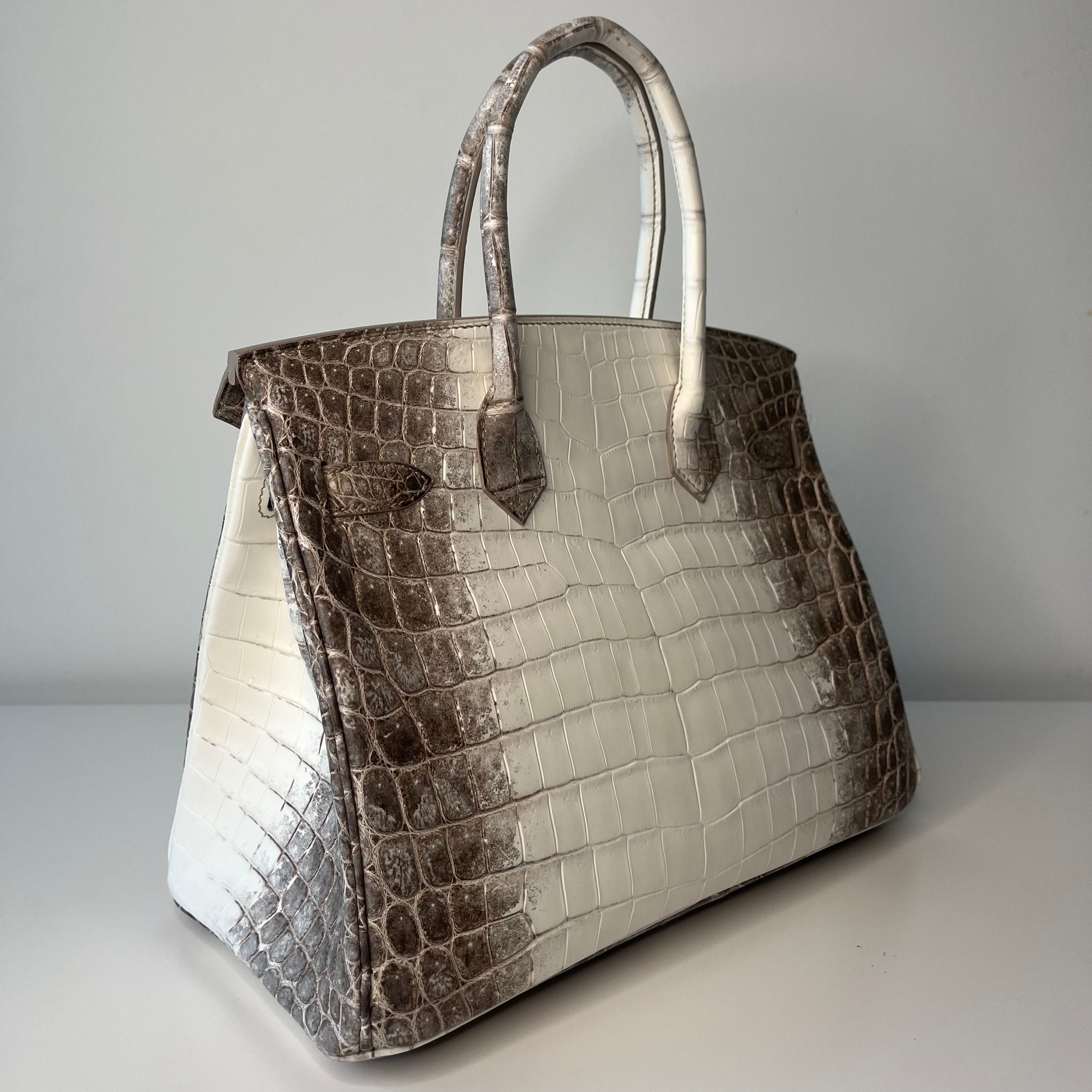 Luxury Hermès Birkin 30 Himalaya Matte Palladium Hardware Handbag - Perfect for High-End Fashion, Special Occasions & Collector's Items