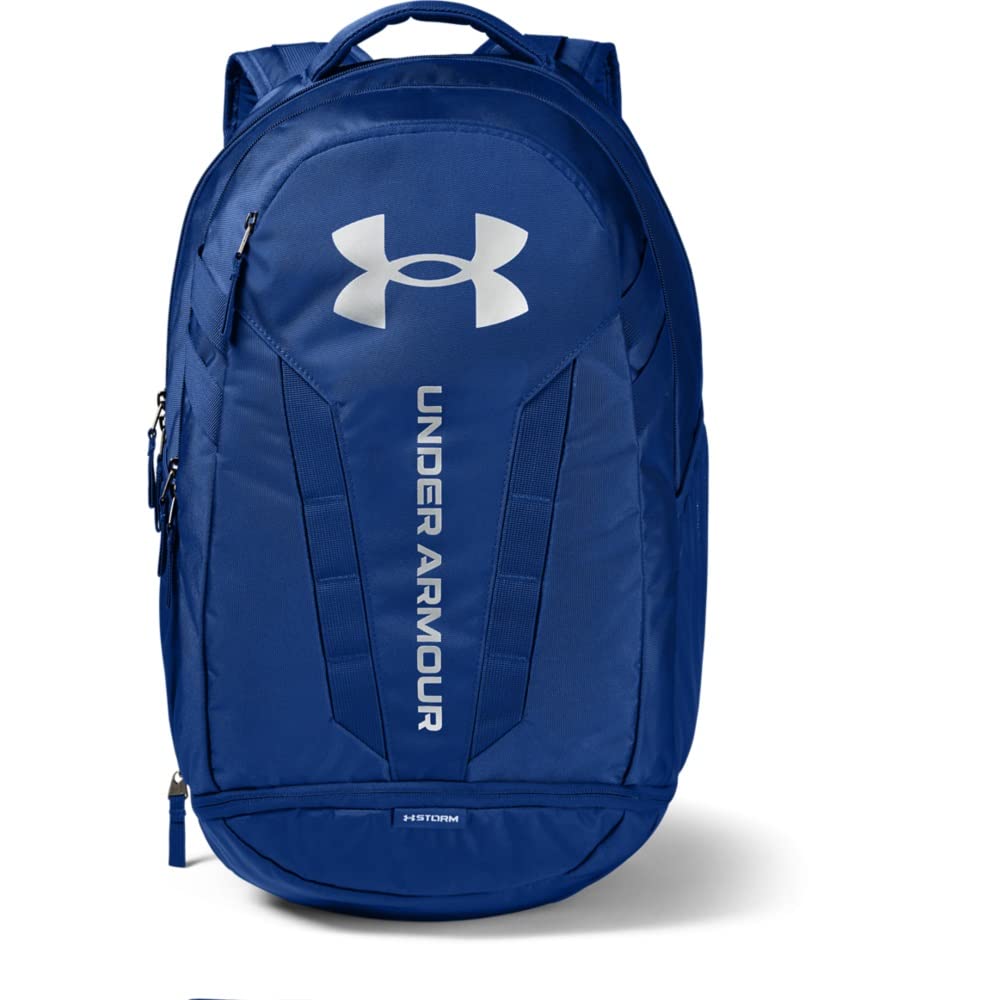Under Armour Adult Hustle 5.0 Backpack - Durable Laptop Backpack for Work, Gym & Travel - Water-Resistant College Backpack with USB Charging Port & Organizer Compartments - Perfect for Commuting, Sports & Outdoor Activities