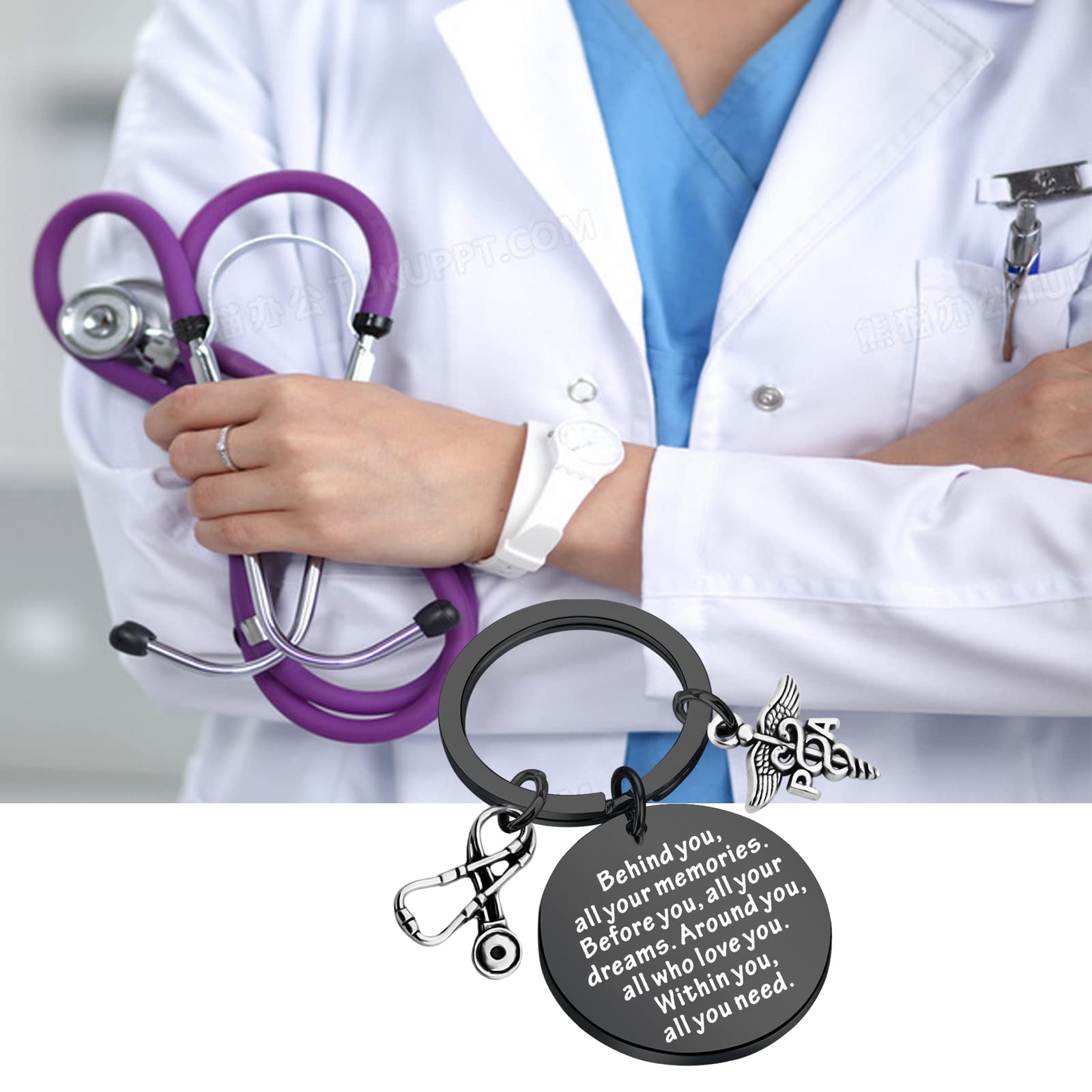 FEELMEM Physician Assistant Graduation Gift - Personalized PA Gift for Medical Students - Perfect for PA School Graduation, Appreciation & Medical Career Celebrations