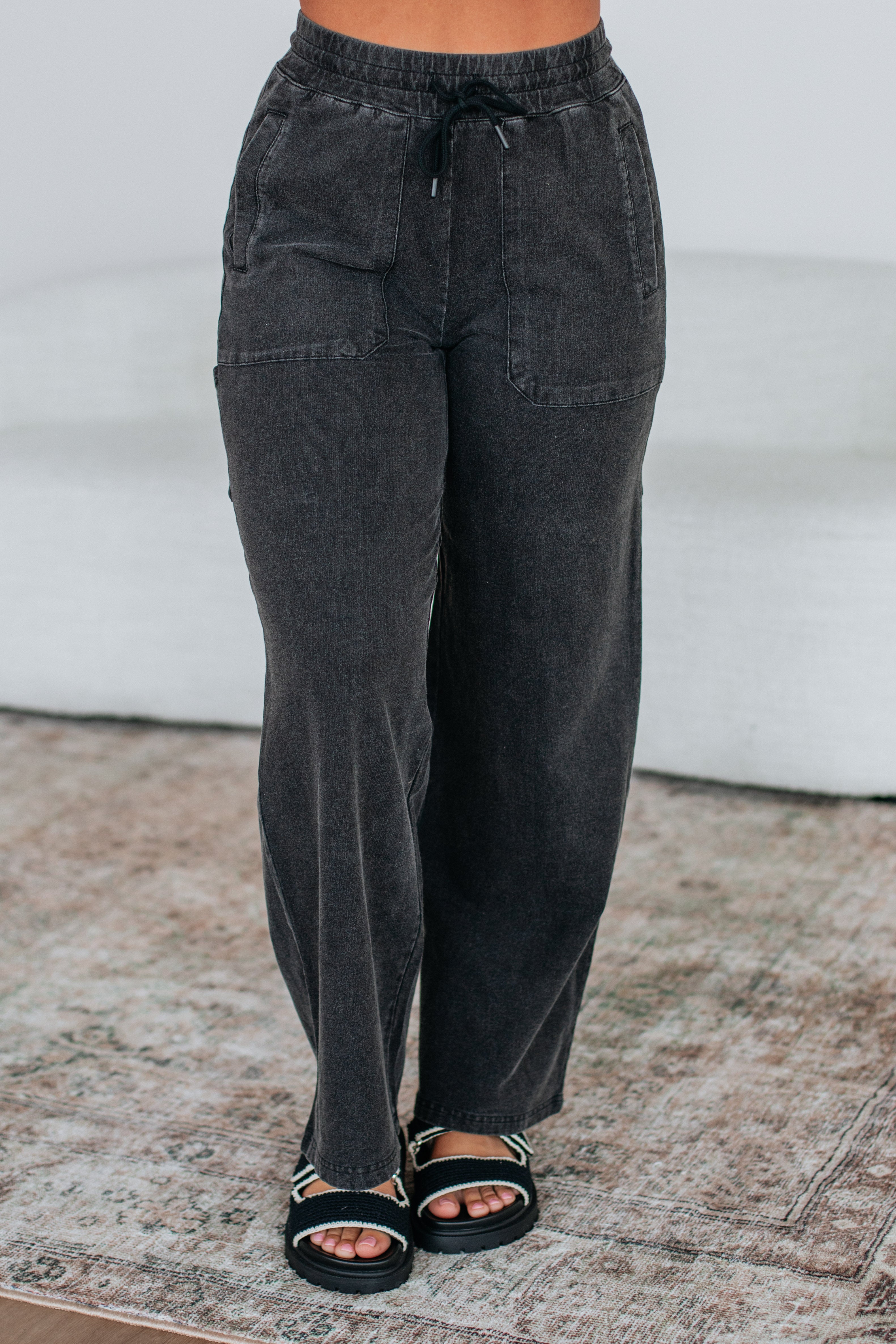 Haylen Lounge Pants for Women - Soft Comfortable Cotton Elastic Waist Pajama Pants - Perfect for Relaxing at Home, Yoga, and Sleepwear