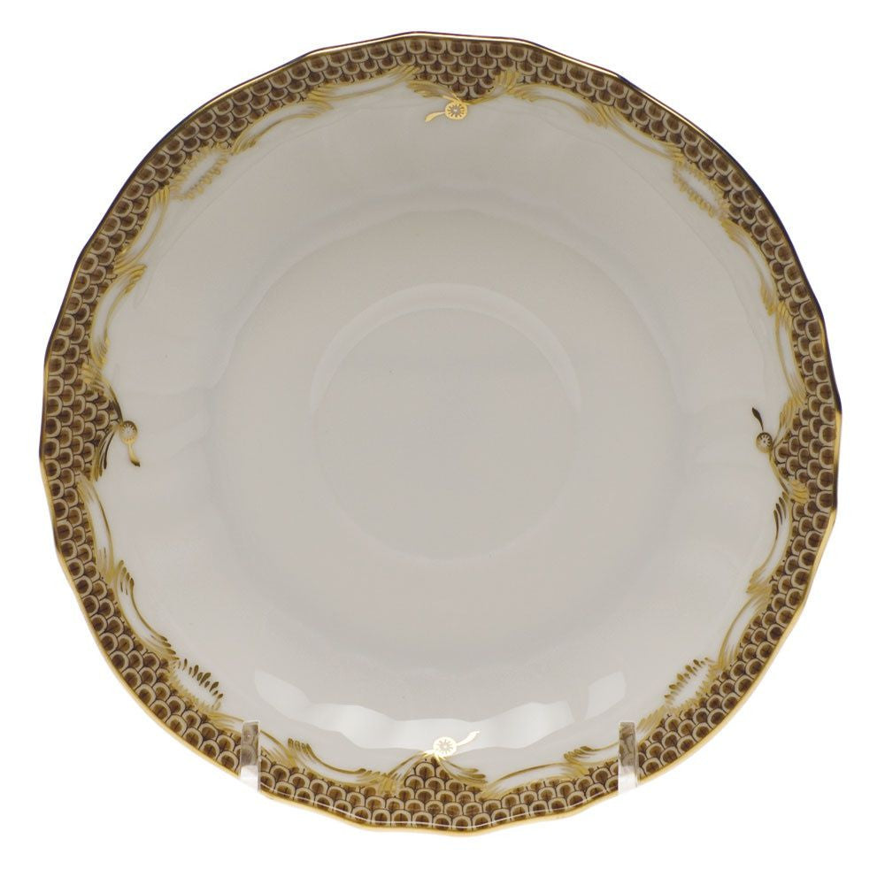 Elegant Brown Fish Scale Saucer - Decorative Ceramic Plate for Sushi, Appetizers & Desserts - Perfect for Home Dining, Parties & Gift Giving
