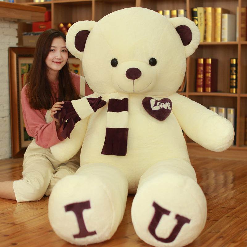 Big Cuddly Teddy Bear - Soft Plush Stuffed Animal Toy for Kids & Adults - Perfect for Gifts, Nursery Decor, and Comfort