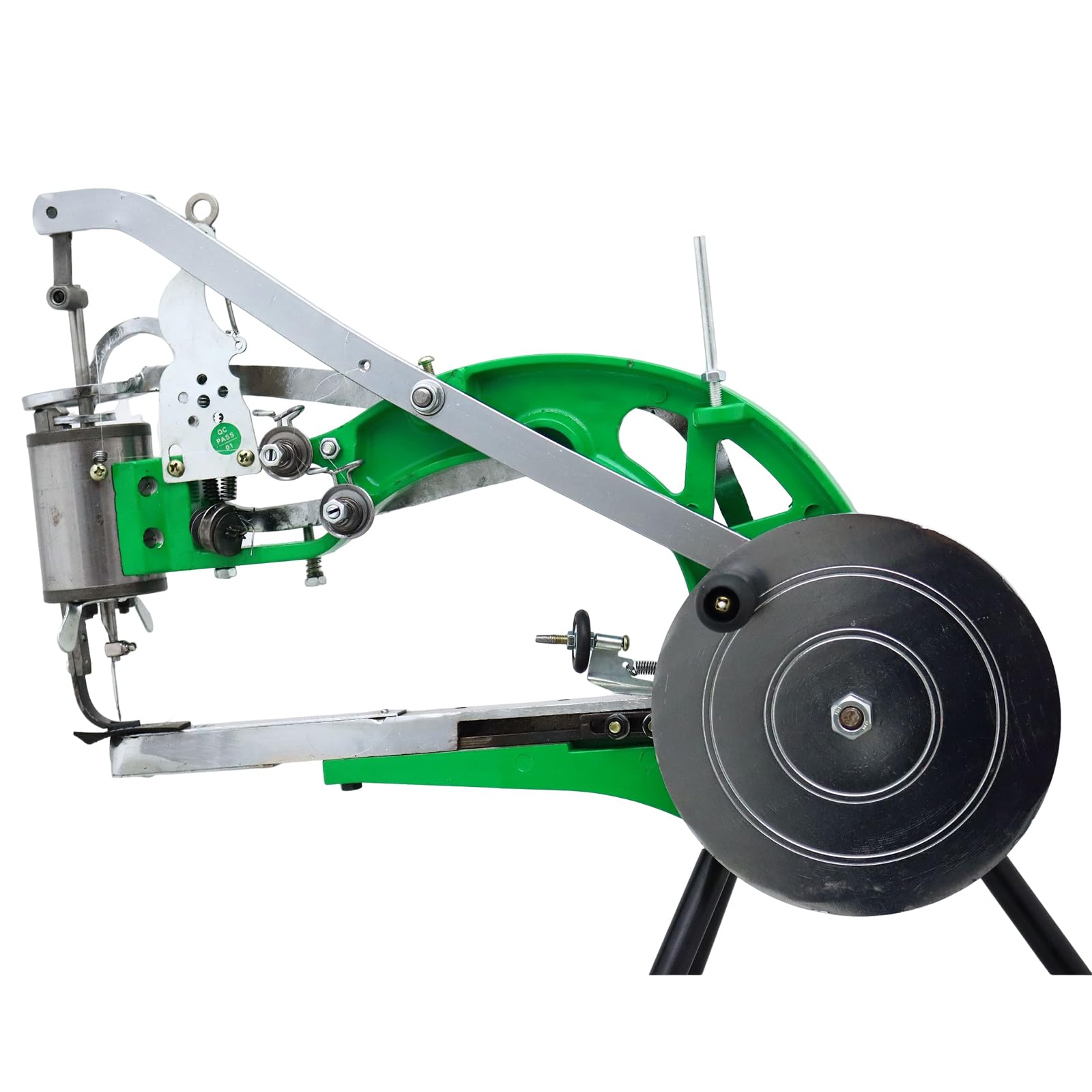 Professional Dual Cotton Nylon Line Shoe Repair Machine - Heavy Duty Cobbler Sewing Equipment with Adjustable Tripod Stand for Leather, Canvas & Sneaker Repair - Perfect for Shoe Shops, DIY Enthusiasts & Home Use