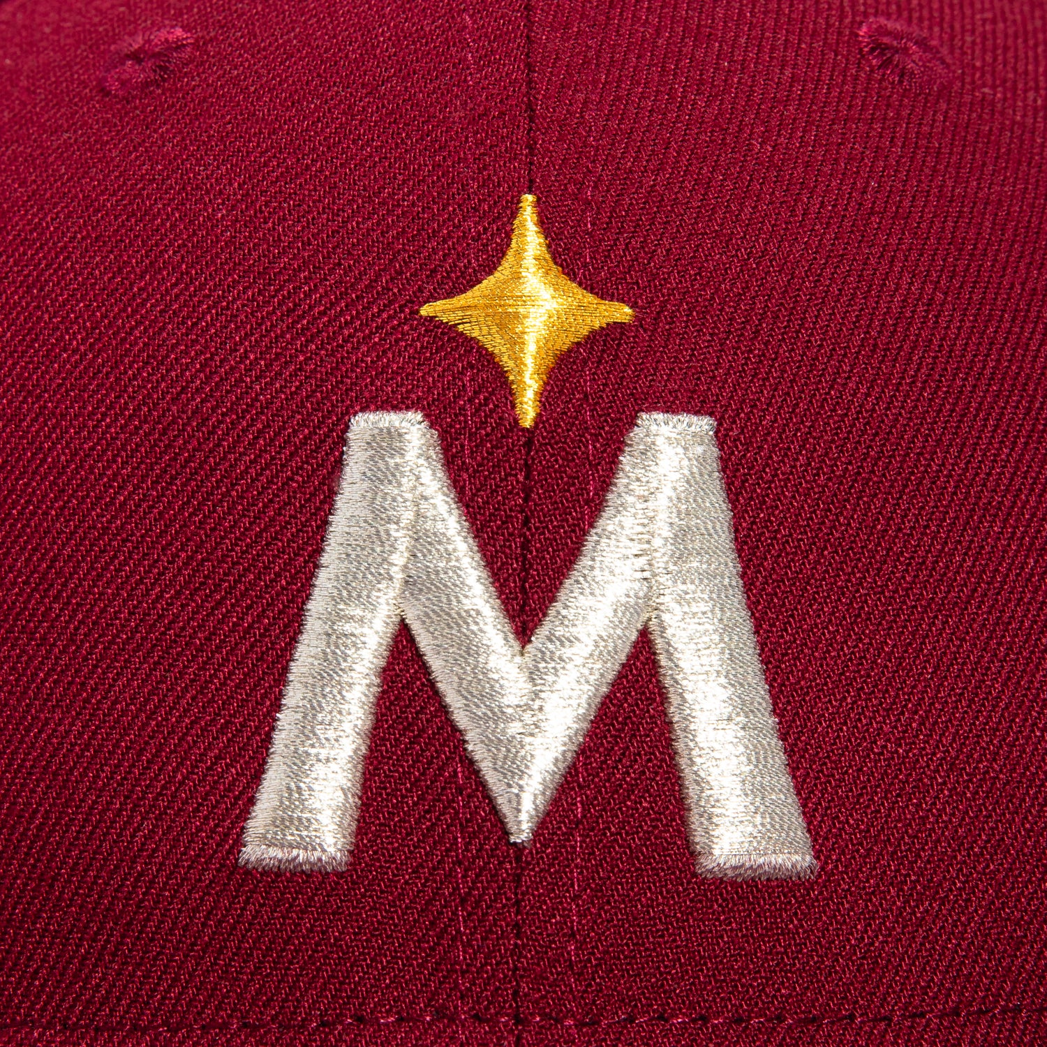 New Era 59Fifty Minnesota Twins 2014 All-Star Game Patch Snapback Hat - Cardinal, Metallic Silver & Gold | MLB Baseball Cap for Men & Women | Perfect for Games, Collecting & Streetwear Fashion