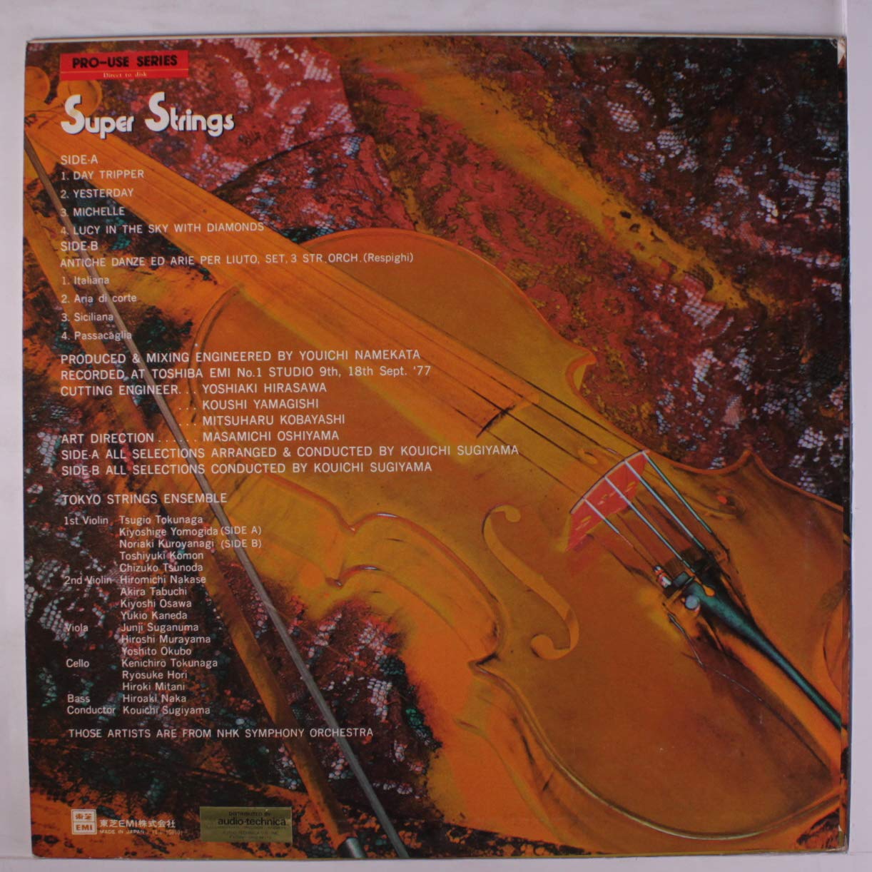 Kouichi Sugiyama & Tokyo Strings Ensemble: Super Strings - Orchestral Music for Relaxation, Study & Anime Soundtracks