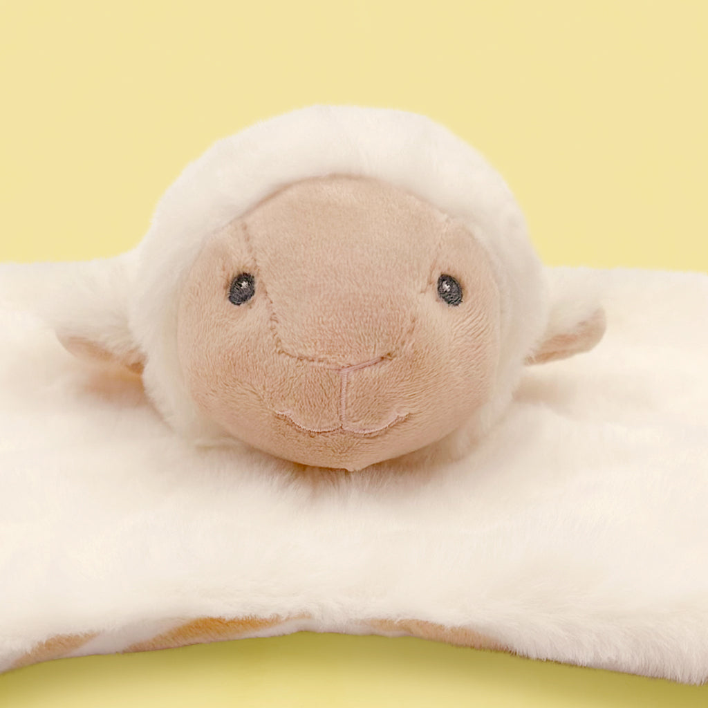 Little Lamb Baby Comforter - Soft & Cuddly Plush Toy for Newborns & Toddlers - Perfect for Nursery, Bedtime & Travel Comfort