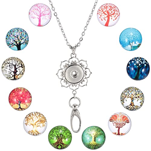 1+12 Four Season Button Lanyard