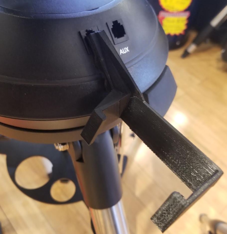 Celestron SE Hand Controller Holder - 3D Printed Mount for Telescope Accessories - Perfect for Astronomy Enthusiasts & Stargazing