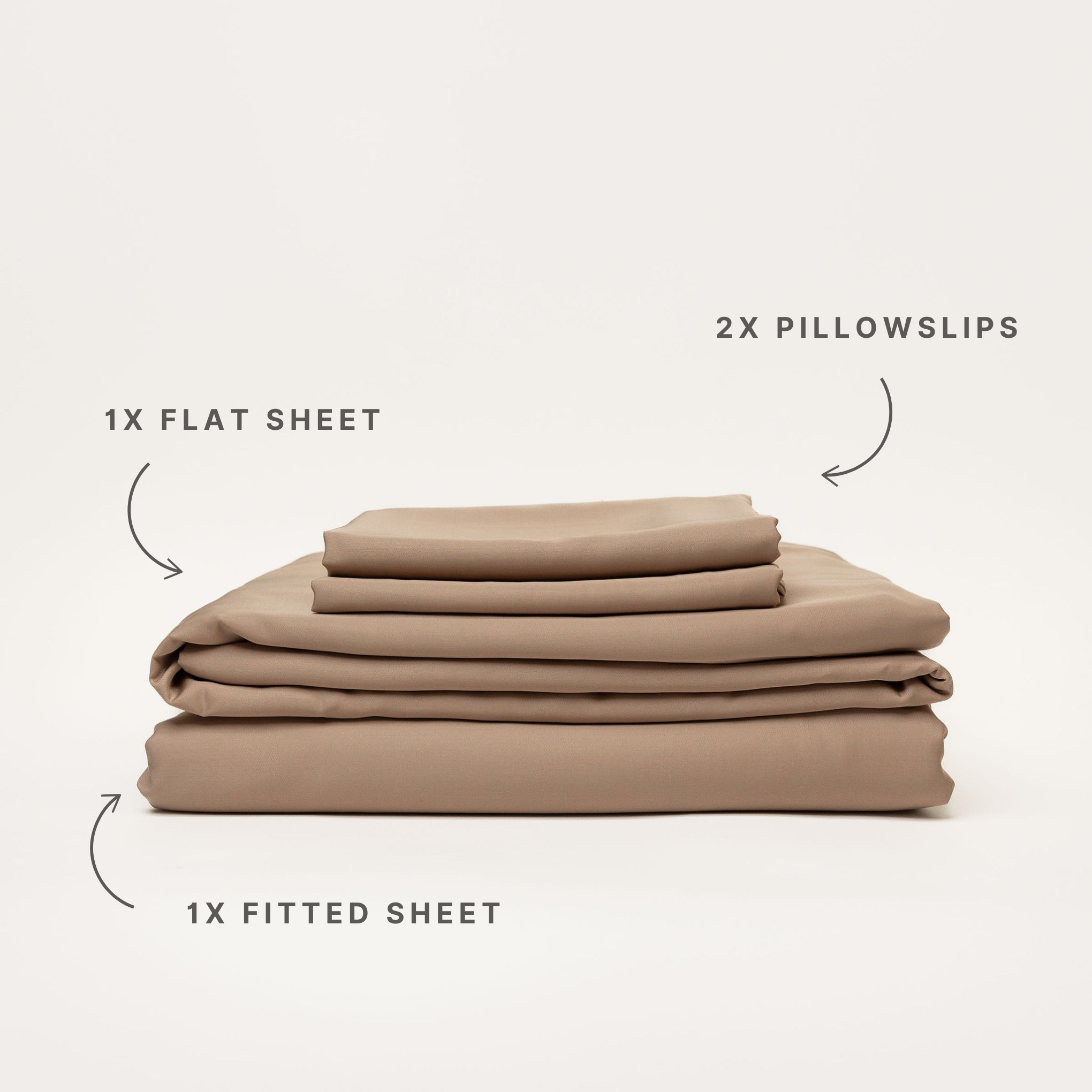 Luxury Bamboo Sheet Set - Queen Size, Mocha Brown - Soft & Breathable Bedding for All Seasons - Perfect for Master Bedroom, Guest Room, or Vacation Home